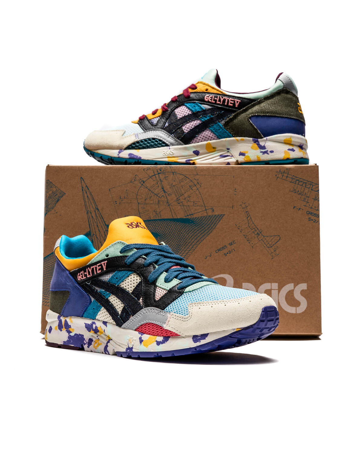 Asics Gel-Lyte V 'Paint Splatter' - Image 6