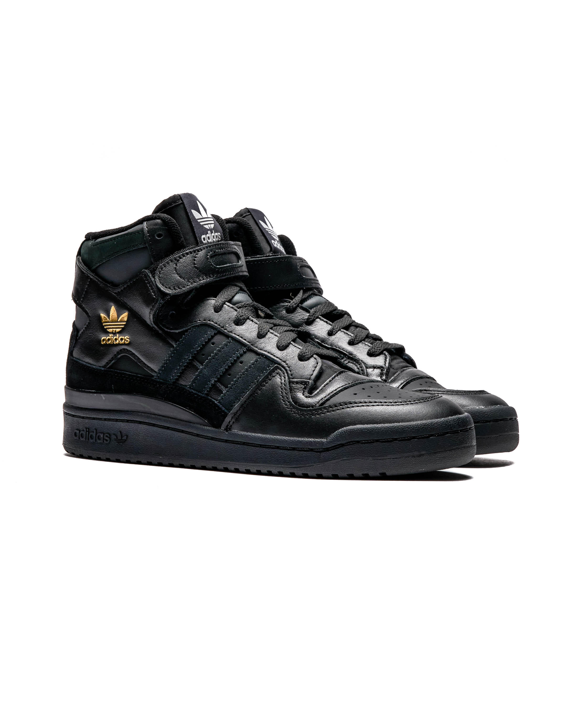 adidas forum mid all black