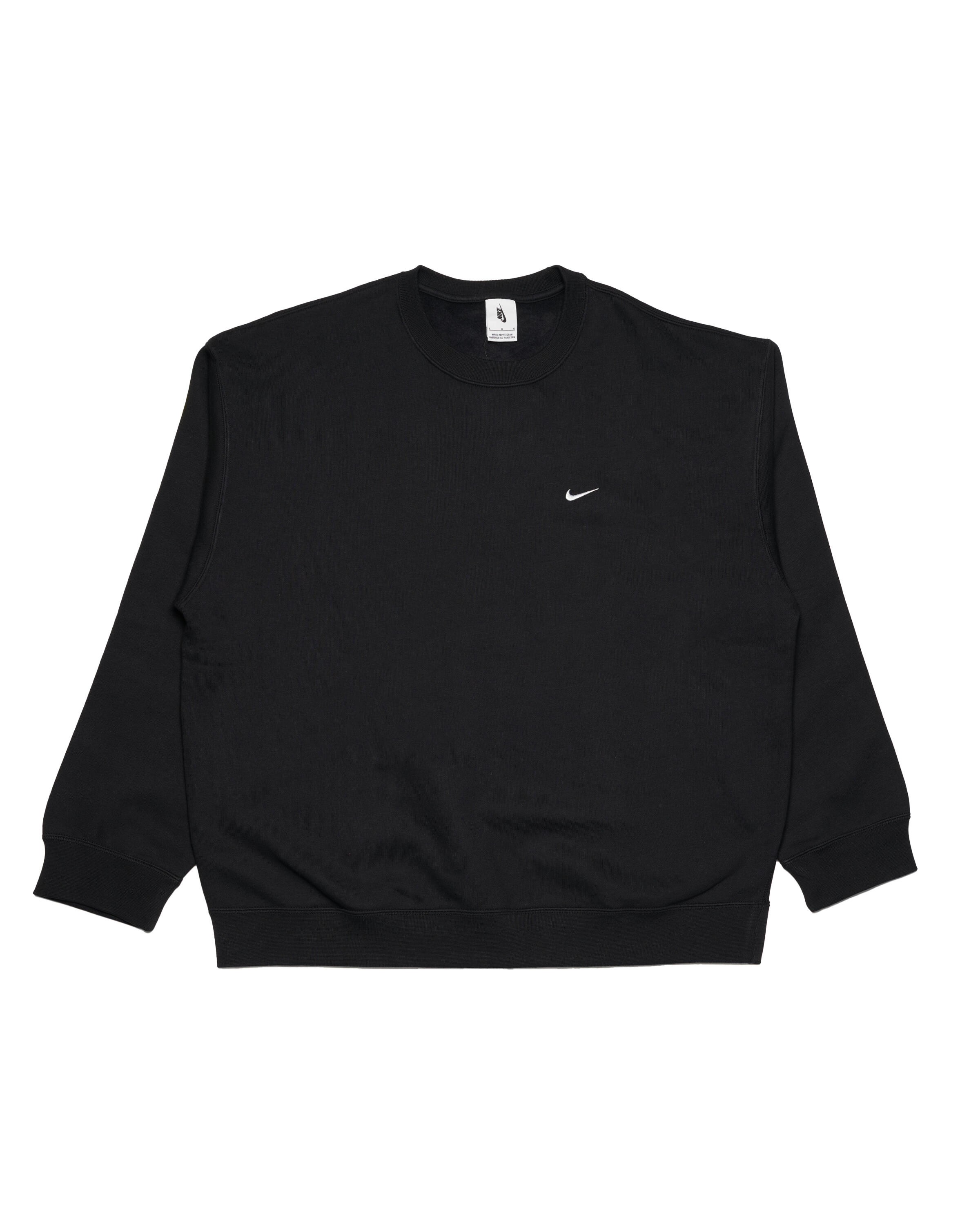 nike solo swoosh fleece crew