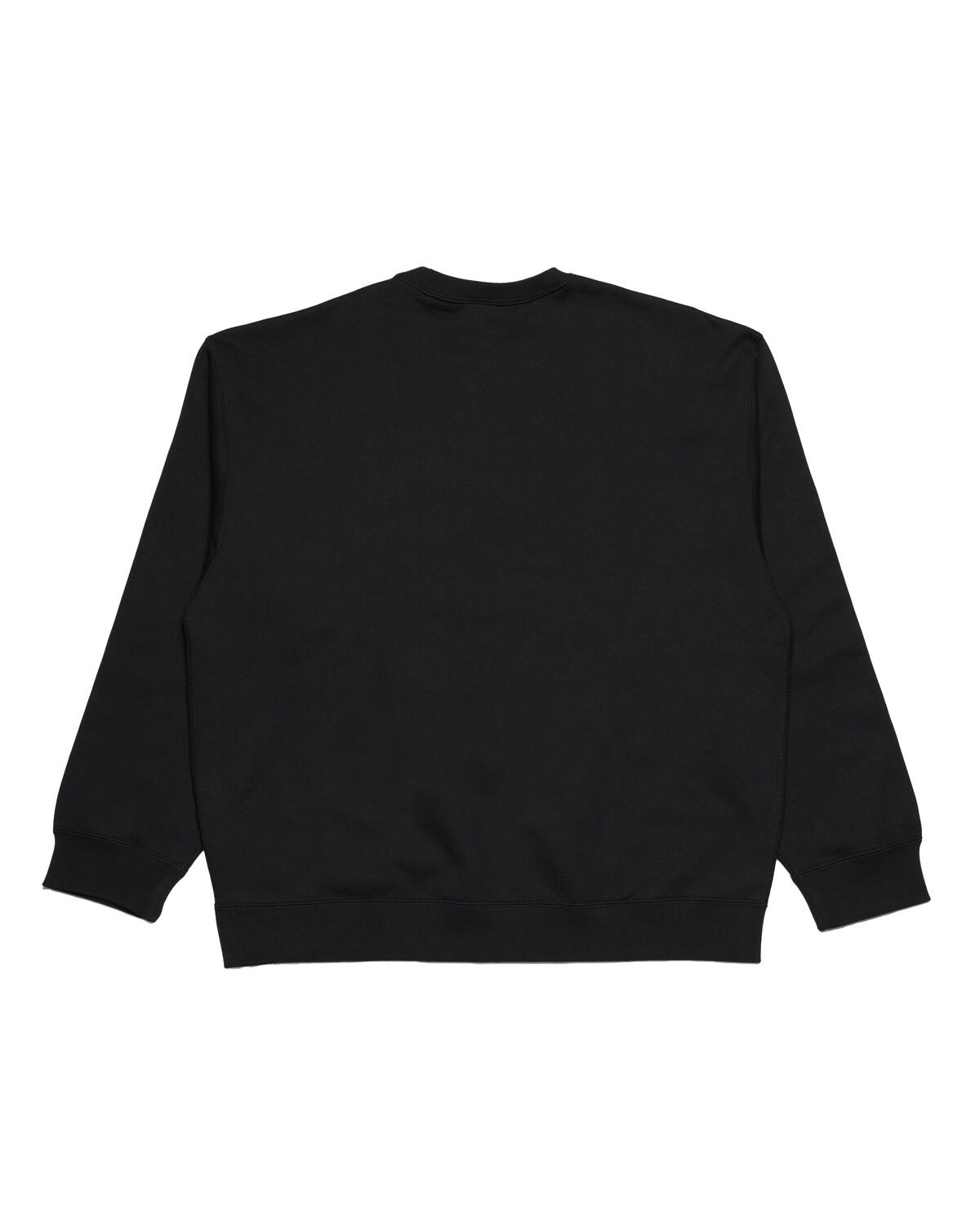 Nike Solo Swoosh Crewneck Sweatshirt - Black / White - Image 3