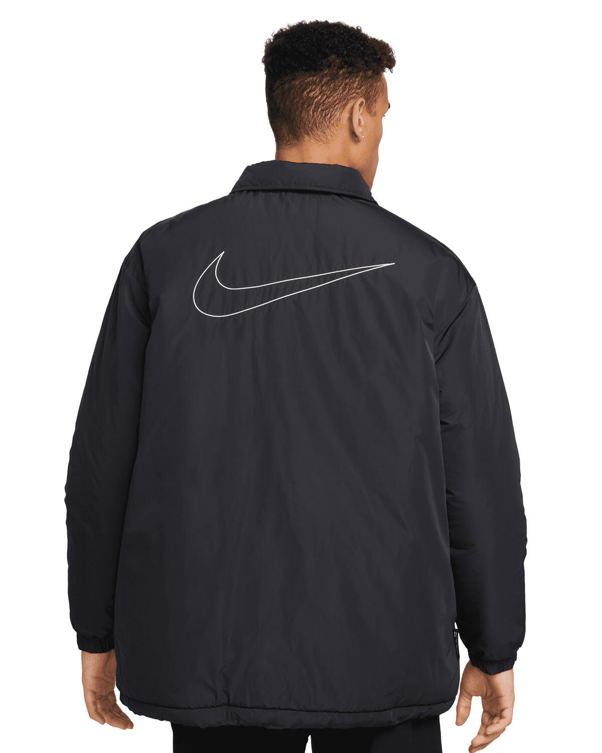 Nike NSW Circa Filled Jacket Black / Ice Silver / White - Image 14