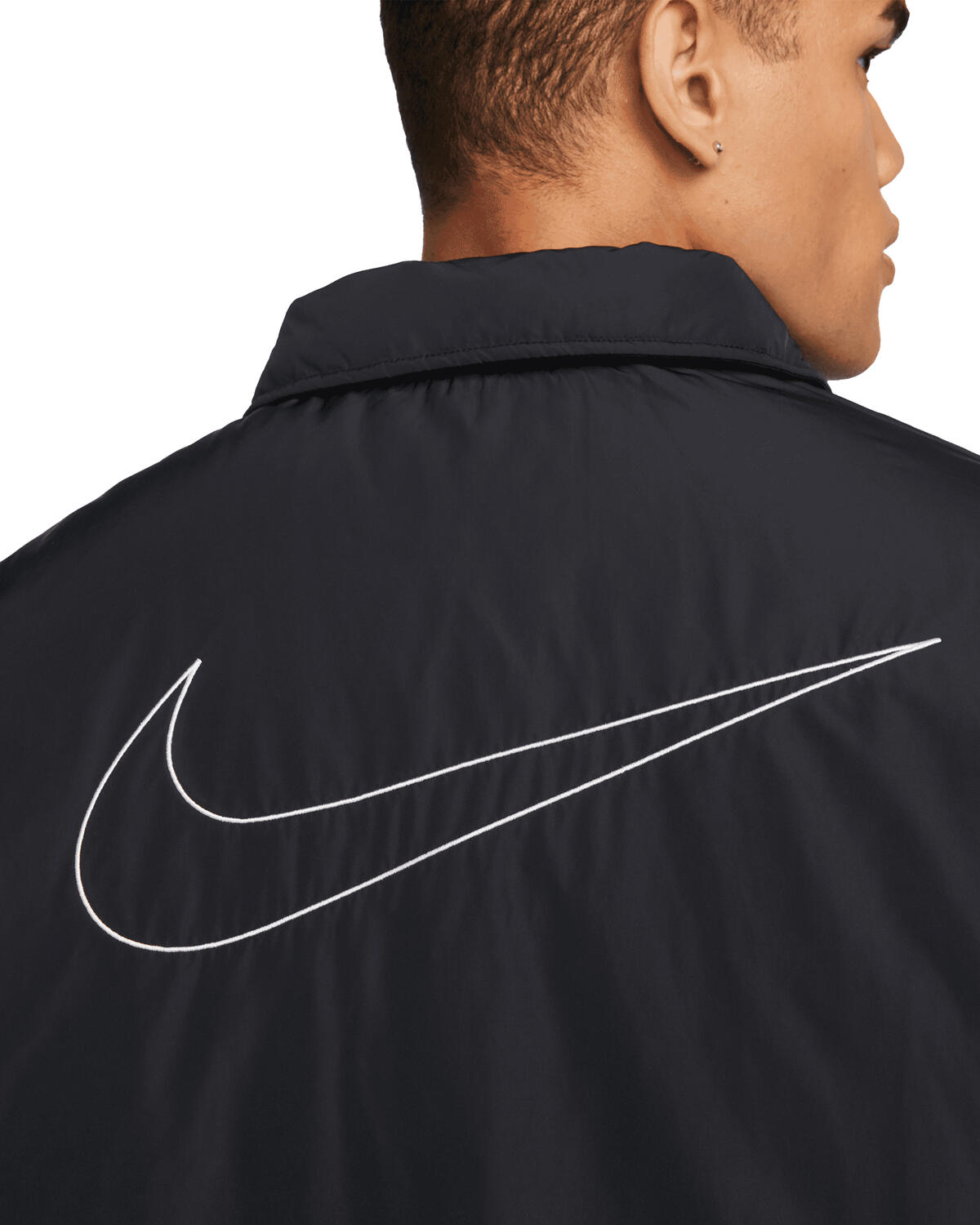 Nike NSW Circa Filled Jacket Black / Ice Silver / White - Image 15