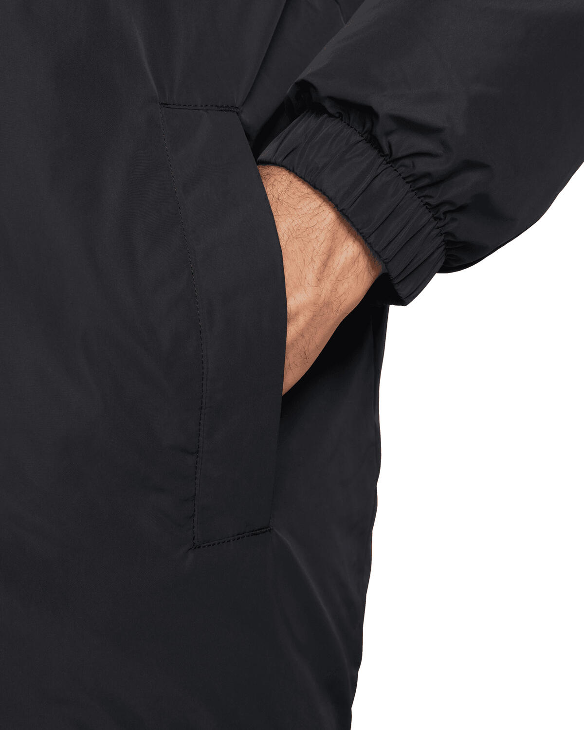 Nike NSW Circa Filled Jacket Black / Ice Silver / White - Image 16