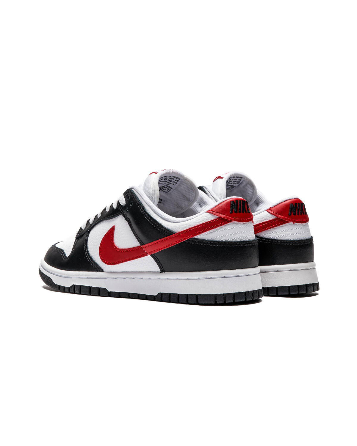 Nike Dunk Low Black / White / Red - Image 4
