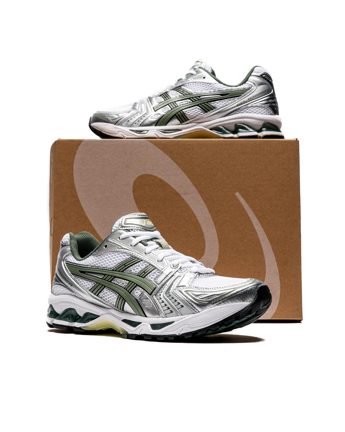 Asics Gel-Kayano 14 - White / Green - Image 25