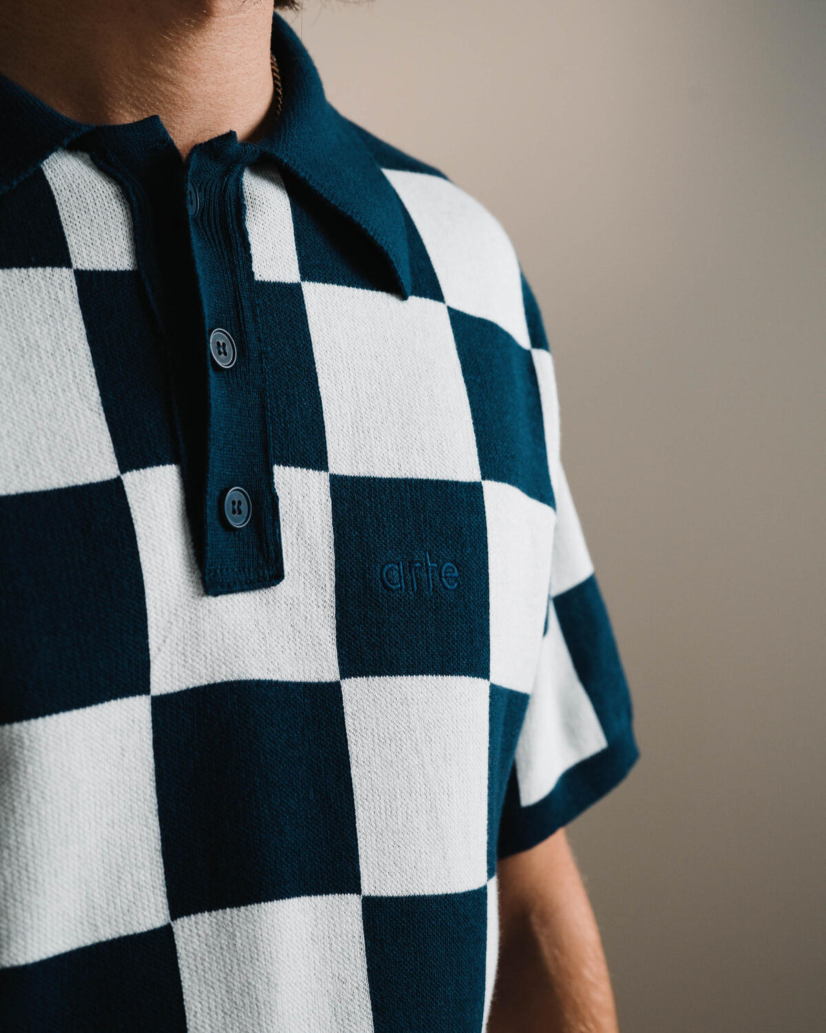 Arte Antwerp Knit Square Polo - Image 4