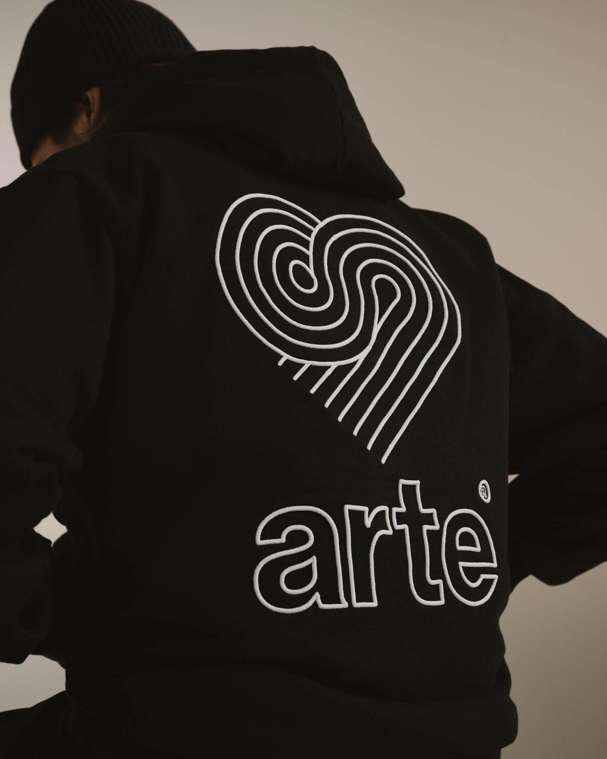 Arte Antwerp Hannes Back Heart Hoodie - Image 4