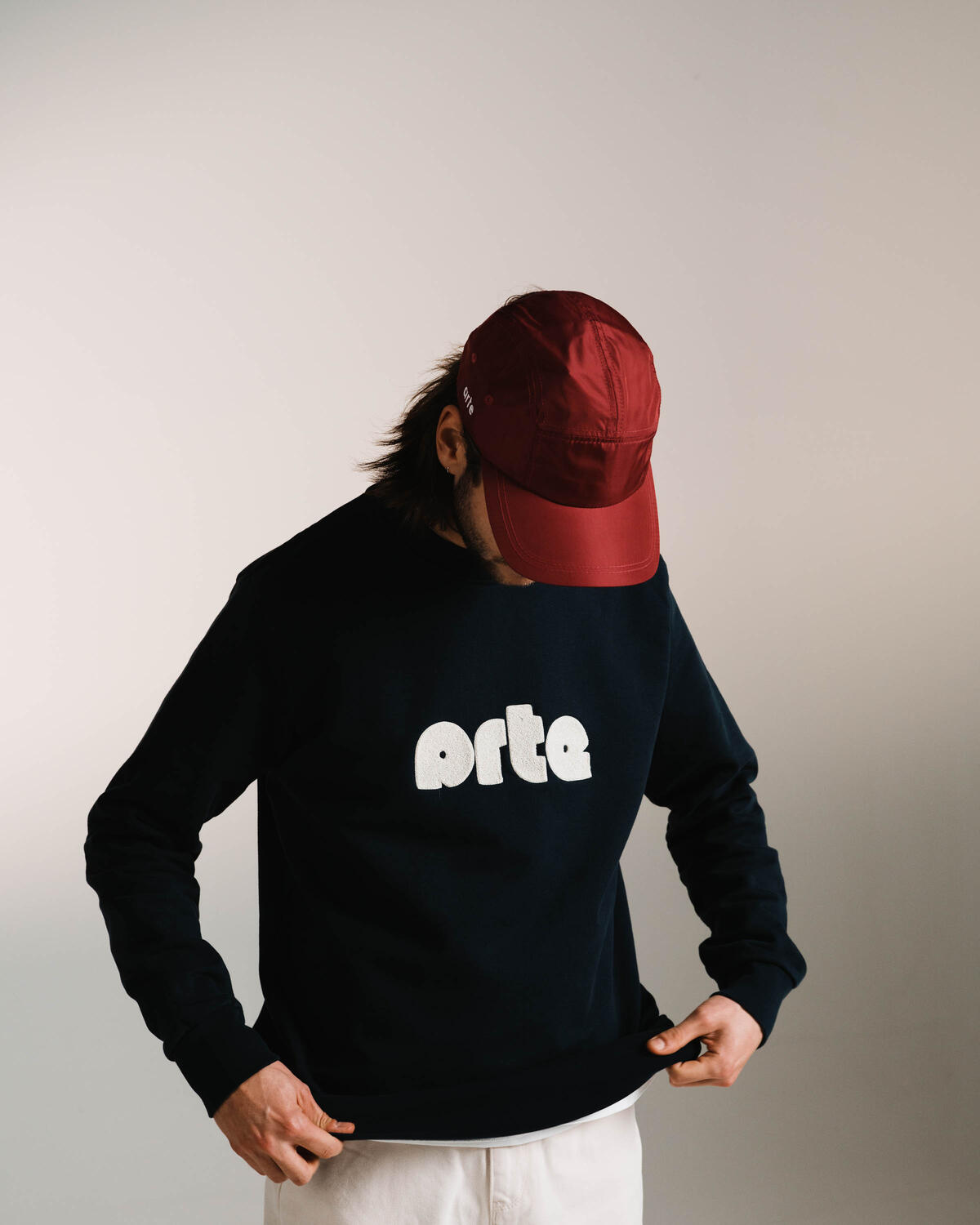 Arte Antwerp Conrad Chenille Logo Crewneck - Image 4