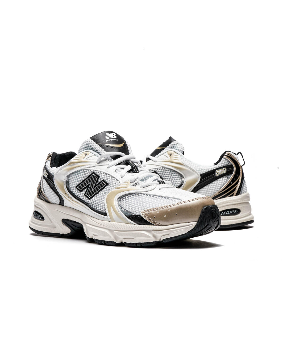 New Balance 530 White Light Gold Metallic - Image 15