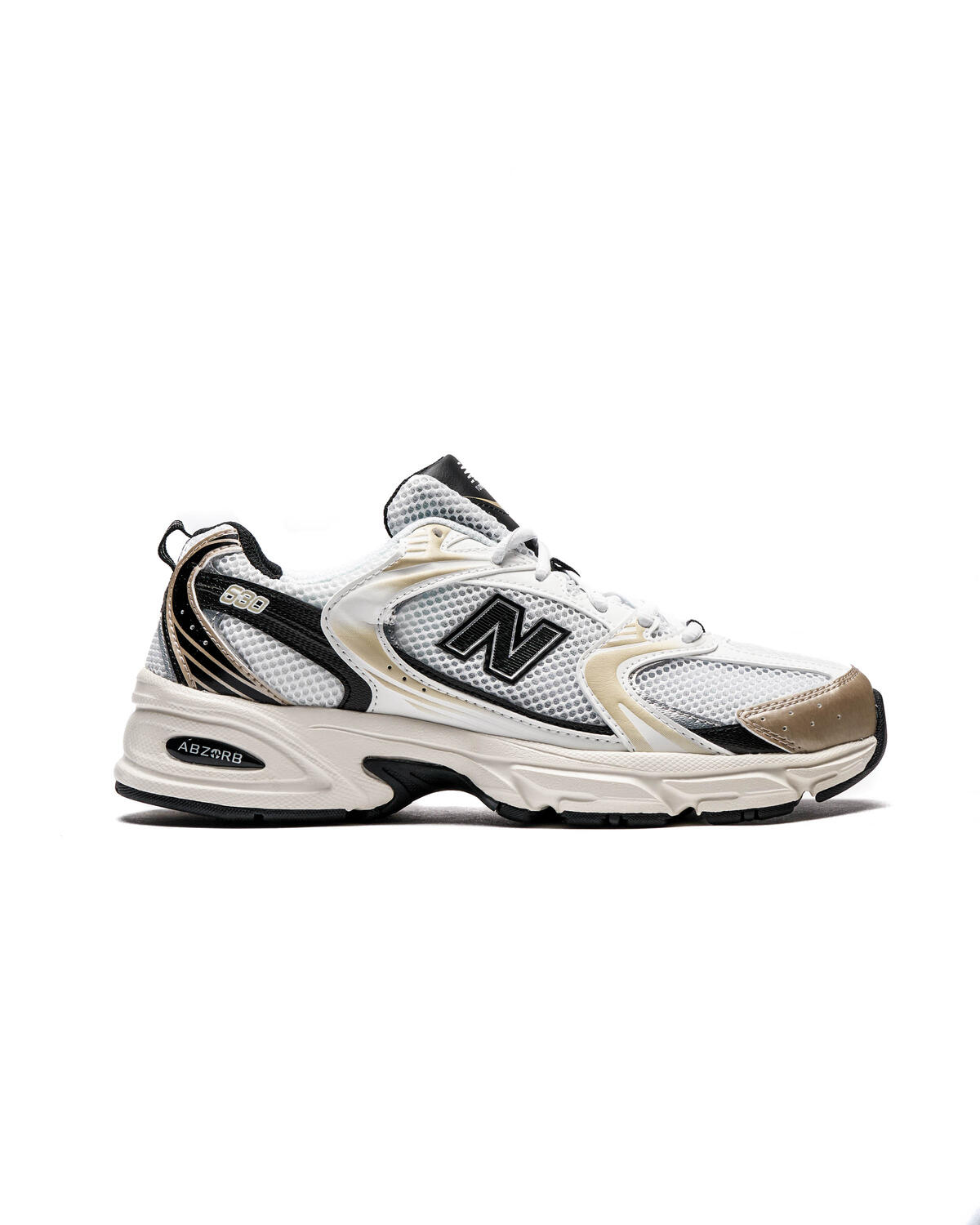 New Balance 530 White Light Gold Metallic - Image 12