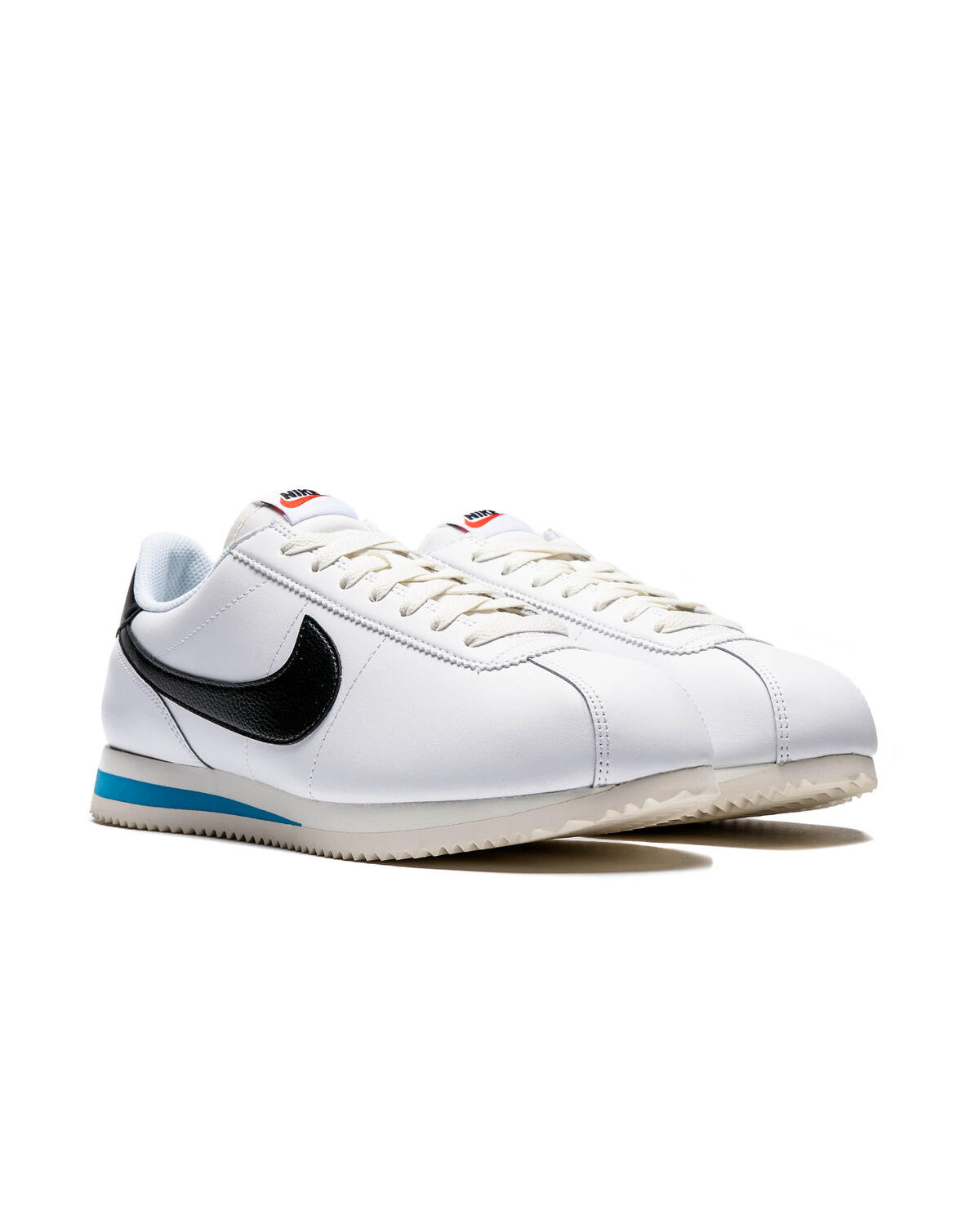 Nike Cortez White/Black-Light Photo Blue-Sail (Women's) - Image 41