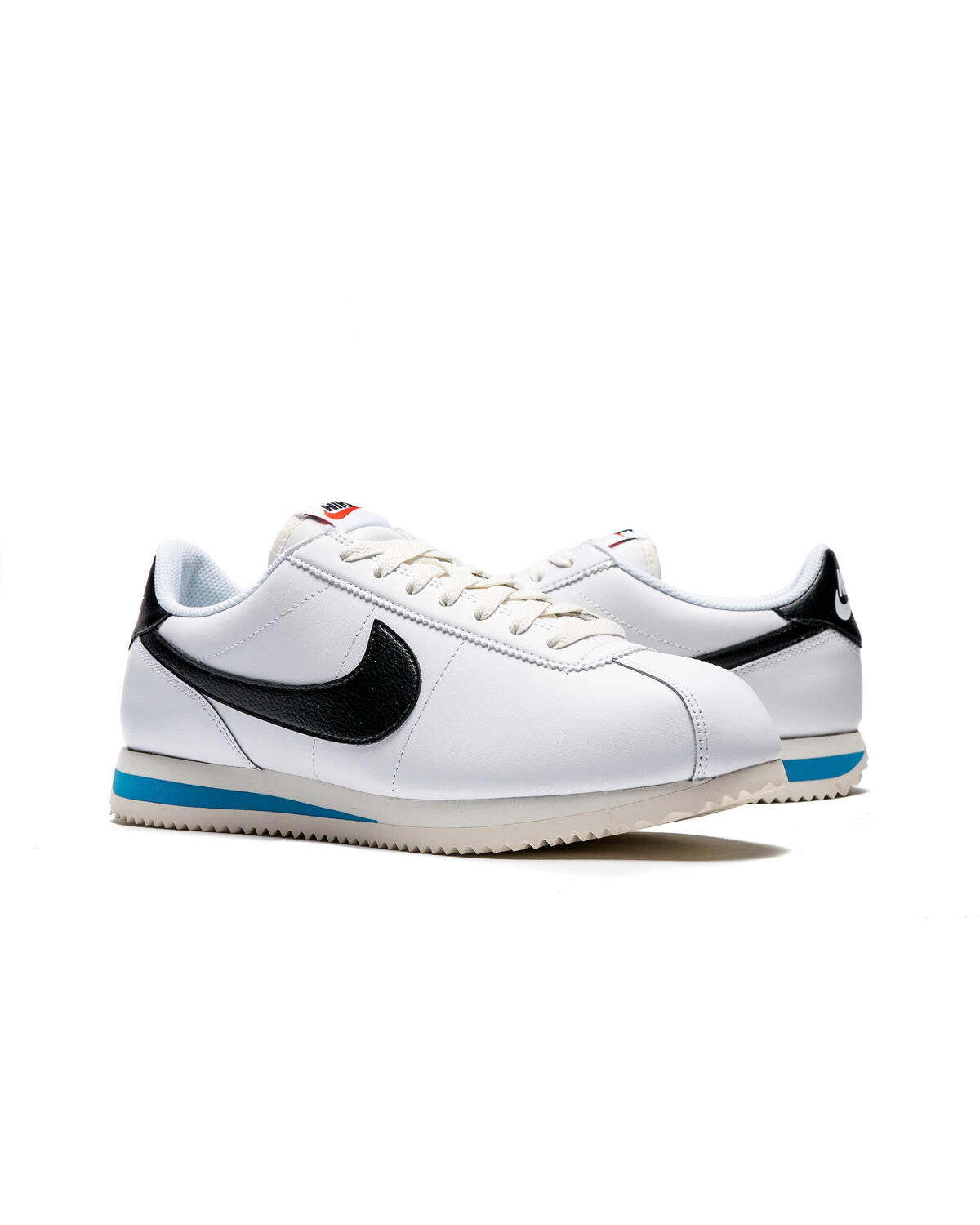 Nike Cortez White/Black-Light Photo Blue-Sail (Women's) - Image 43