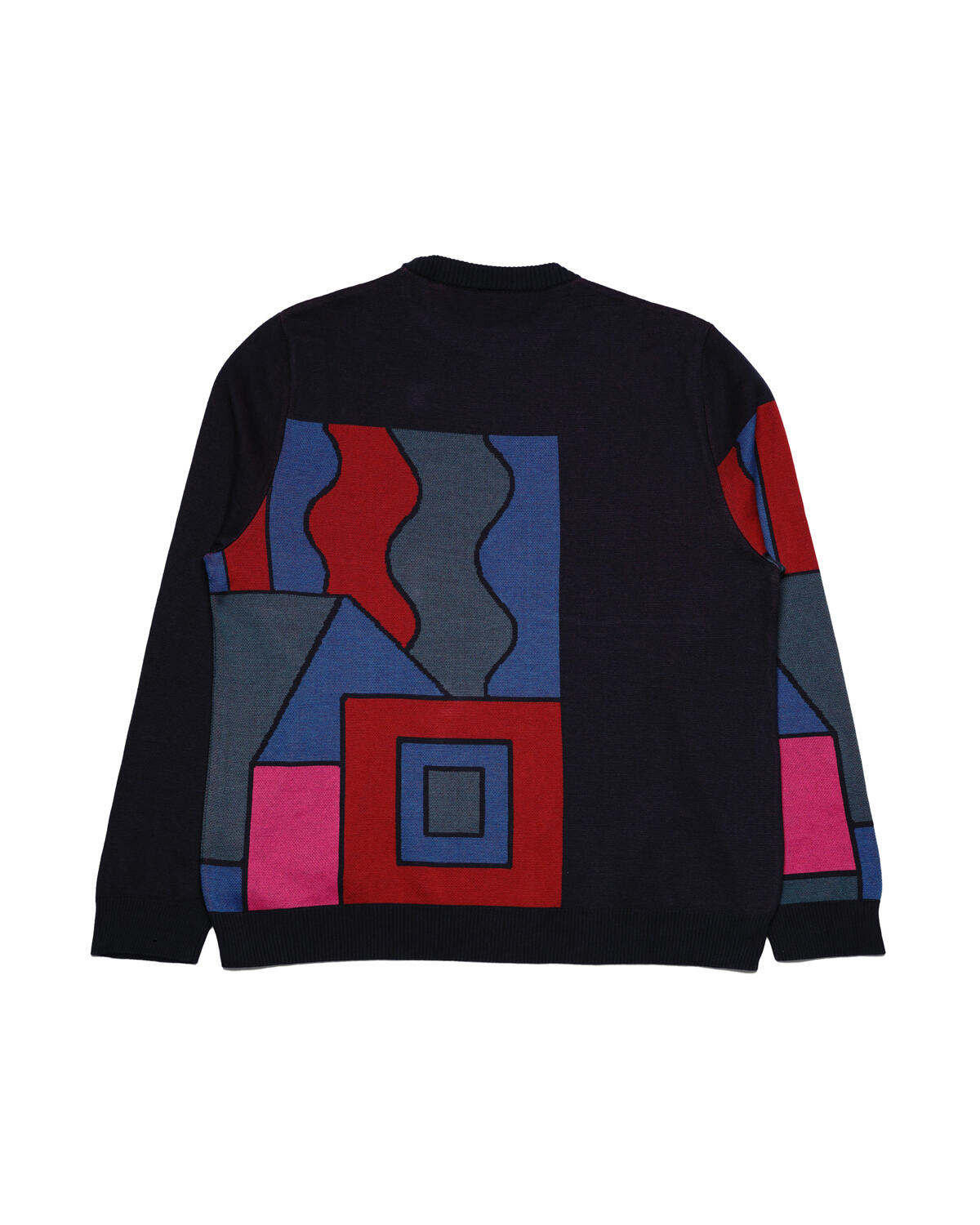 by Parra Blocked Landscape Knitted Pullover - Image 3