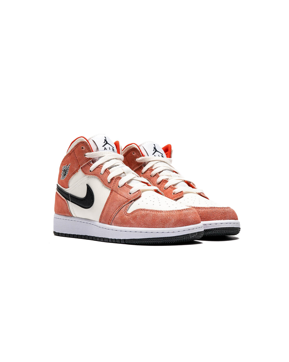 Air Jordan 1 Mid 'Orange Suede' (GS) - Image 3
