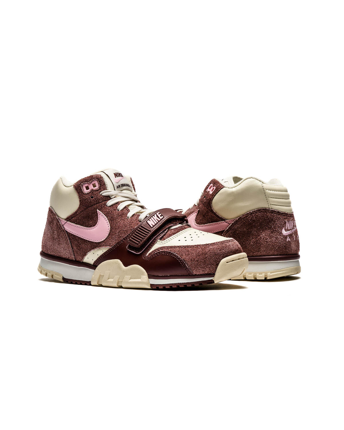 Nike Air Trainer 1 Dark Pony / Med Soft Pink - Coconut Milk - Image 22
