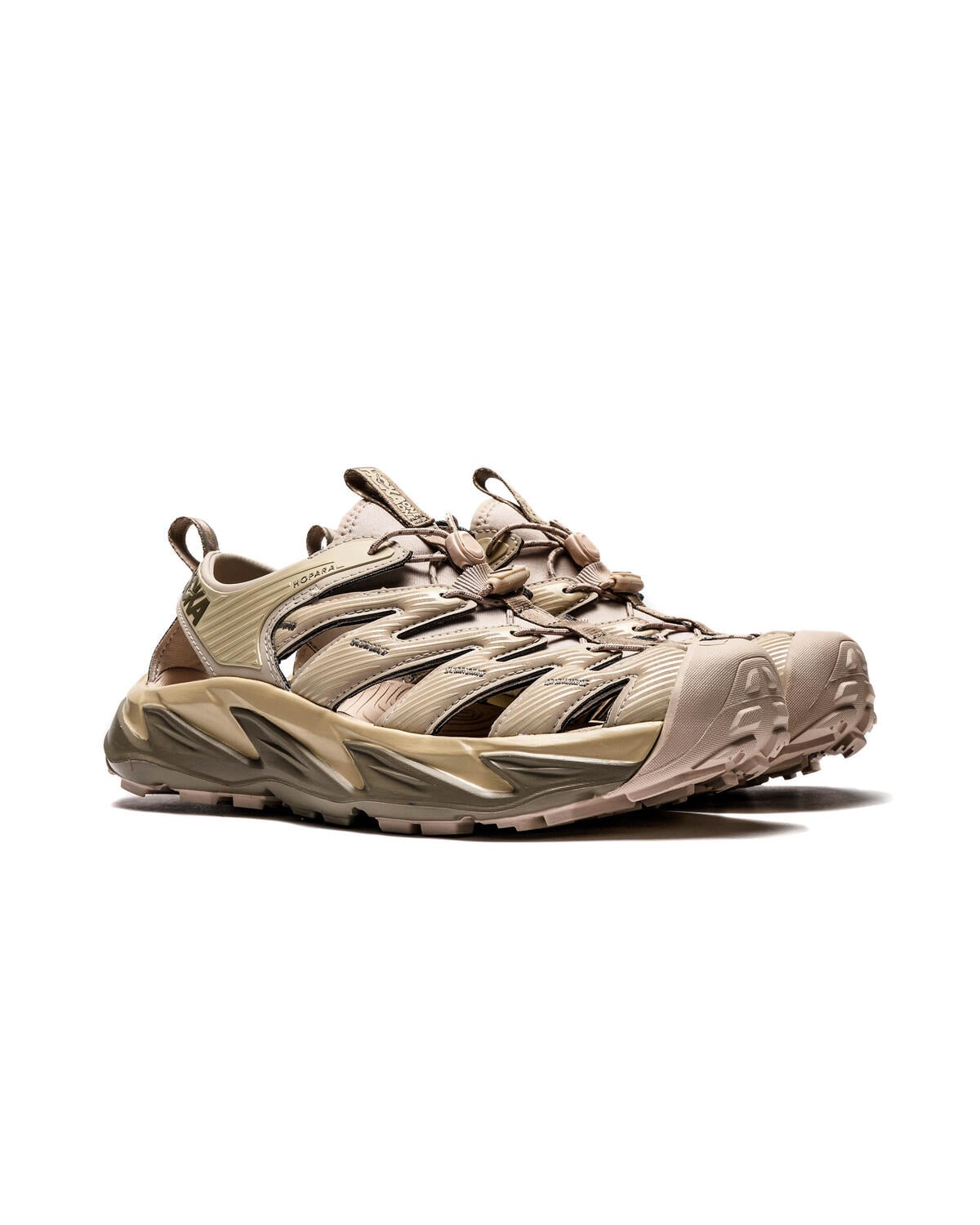 Hoka One One Hopara Mountain Sandals Silver Shifting Sand Mens 8 Womens 9 NWOB Hoka One One Hopara Women main image 3