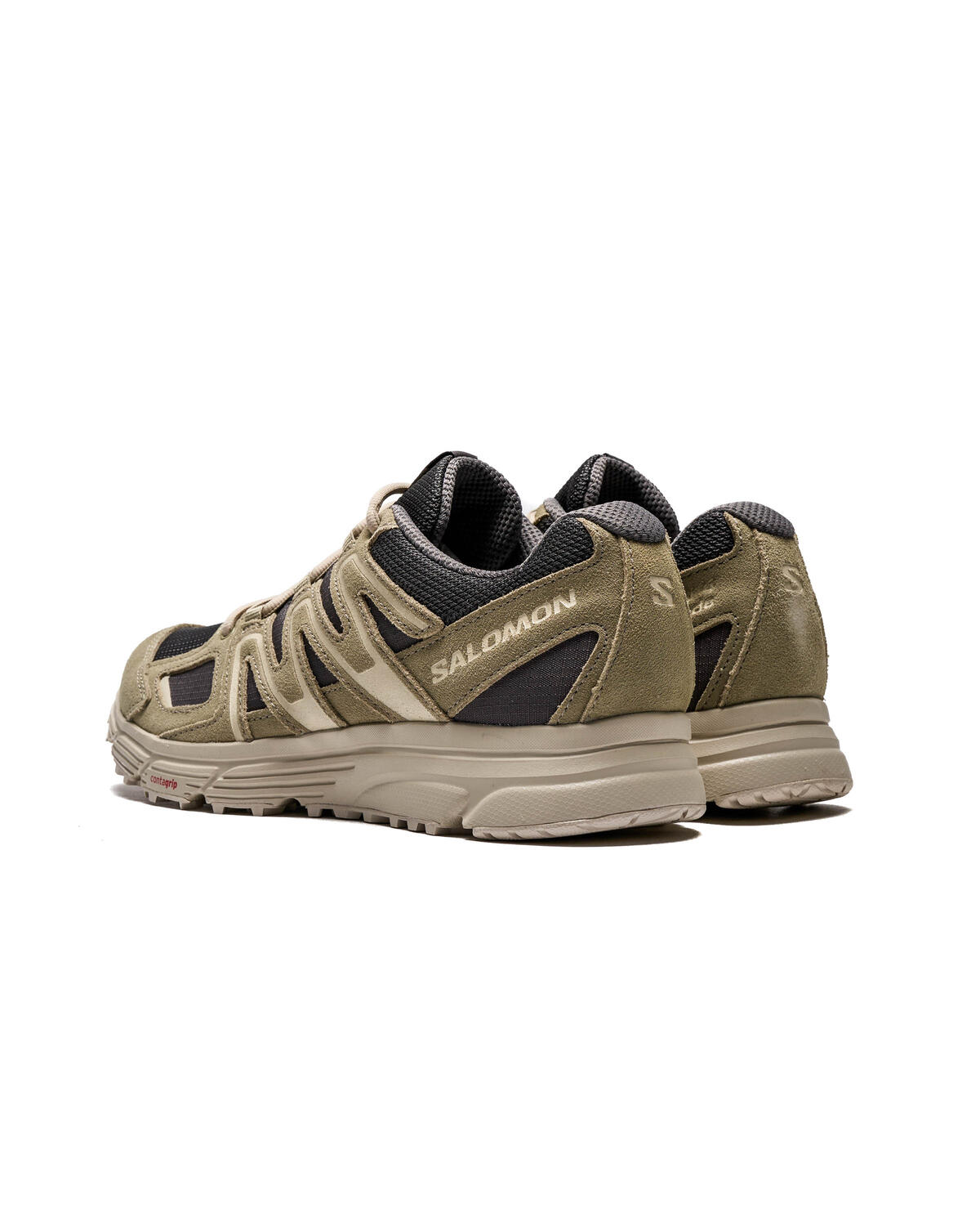 Salomon x Mission 4 Suede Mens X-Mission 4 'Grey' Shoes - Image 11