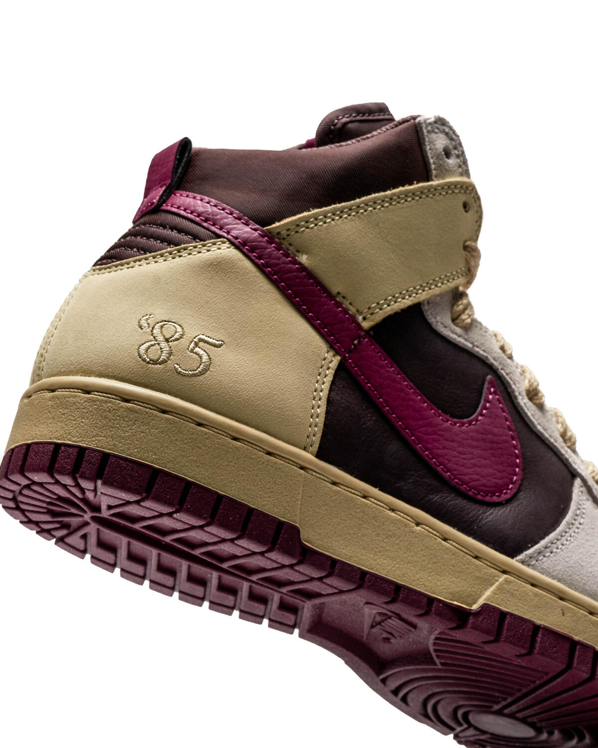 Nike Dunk High 1985 'Alabaster / Rosewood - Earth - Night Maroon' (Women's) - Image 16
