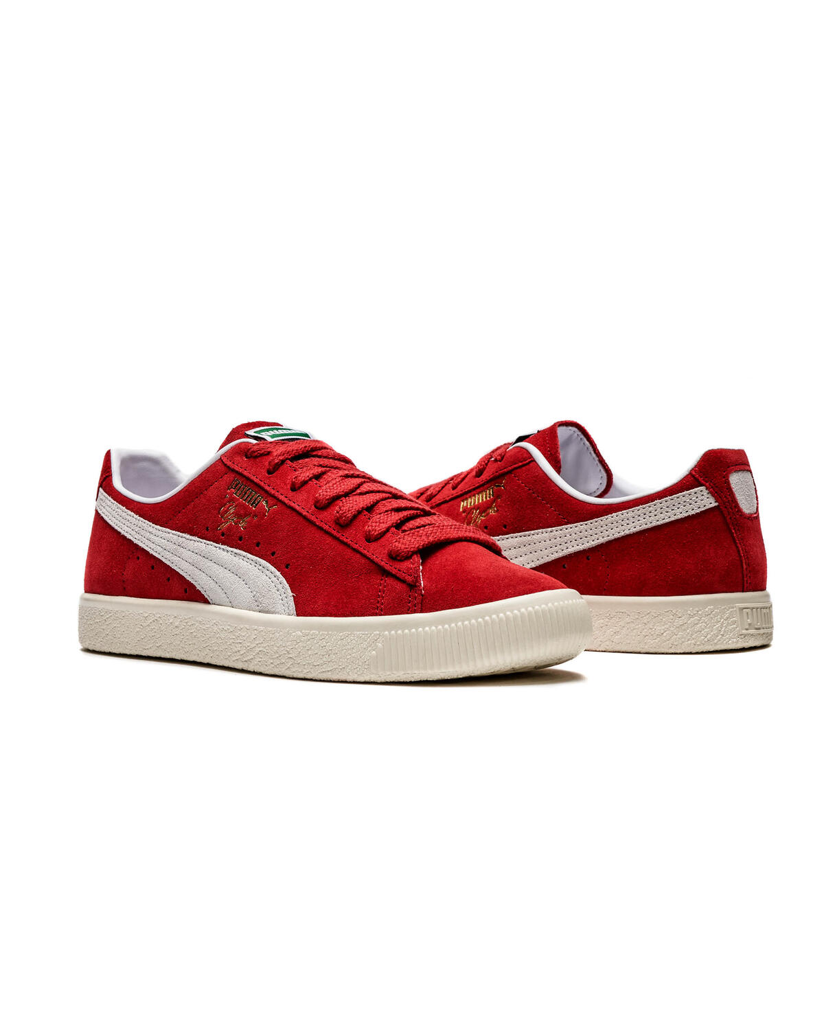 Clyde OG "Walt Frazier" For All Time Red/Puma White/Pristine - Image 5