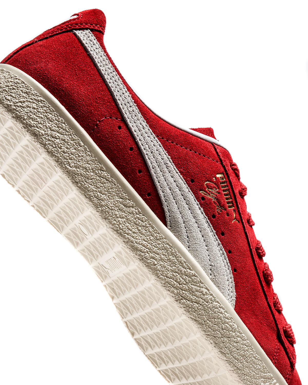 Clyde OG "Walt Frazier" For All Time Red/Puma White/Pristine - Image 7