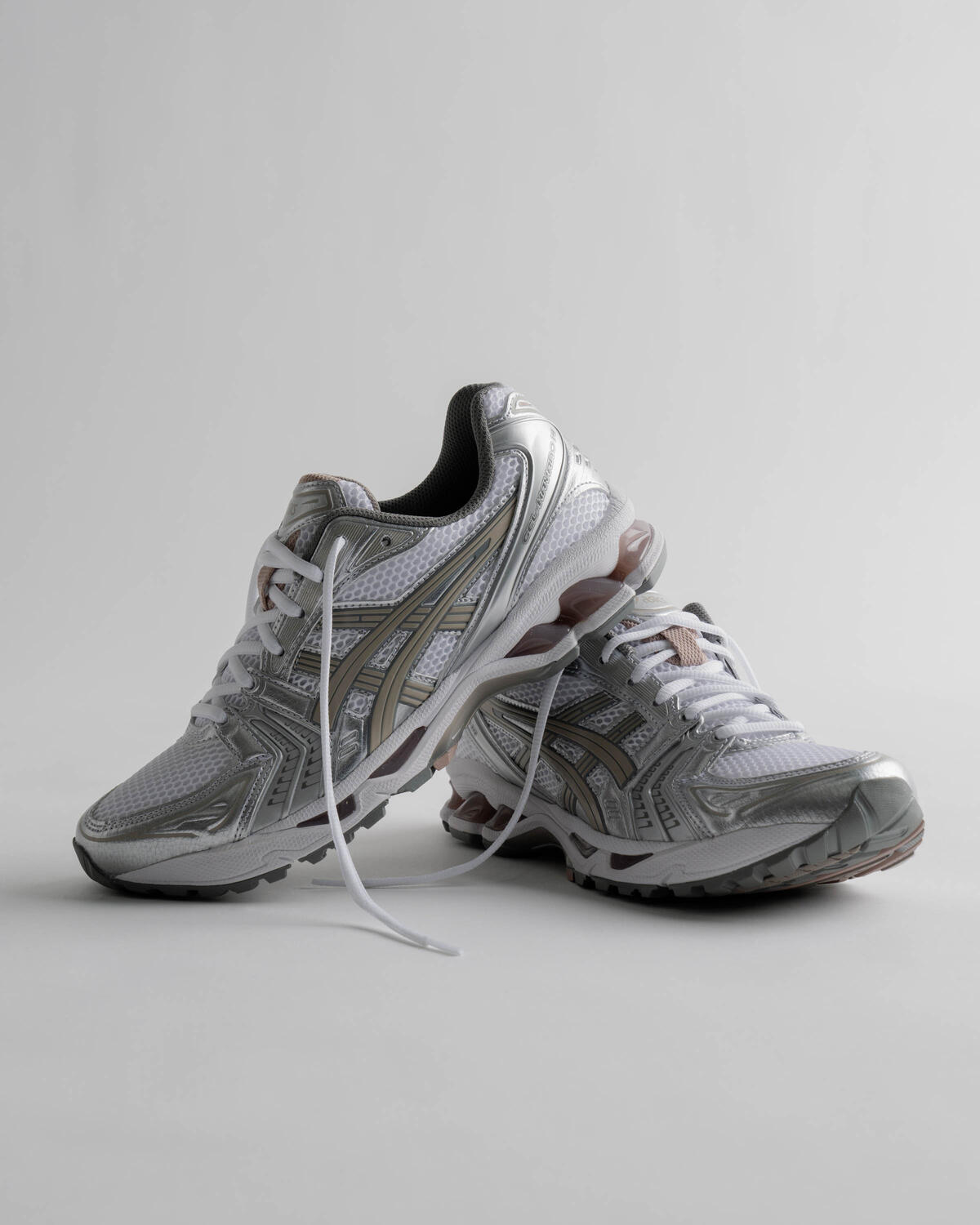 Asics Gel-Kayano 14 White / Moonrock (Women's) - Image 23