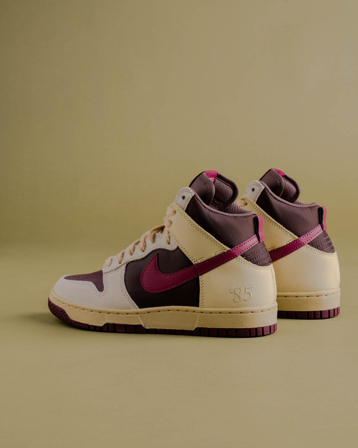 Nike Dunk High 1985 'Alabaster / Rosewood - Earth - Night Maroon' (Women's) - Image 17