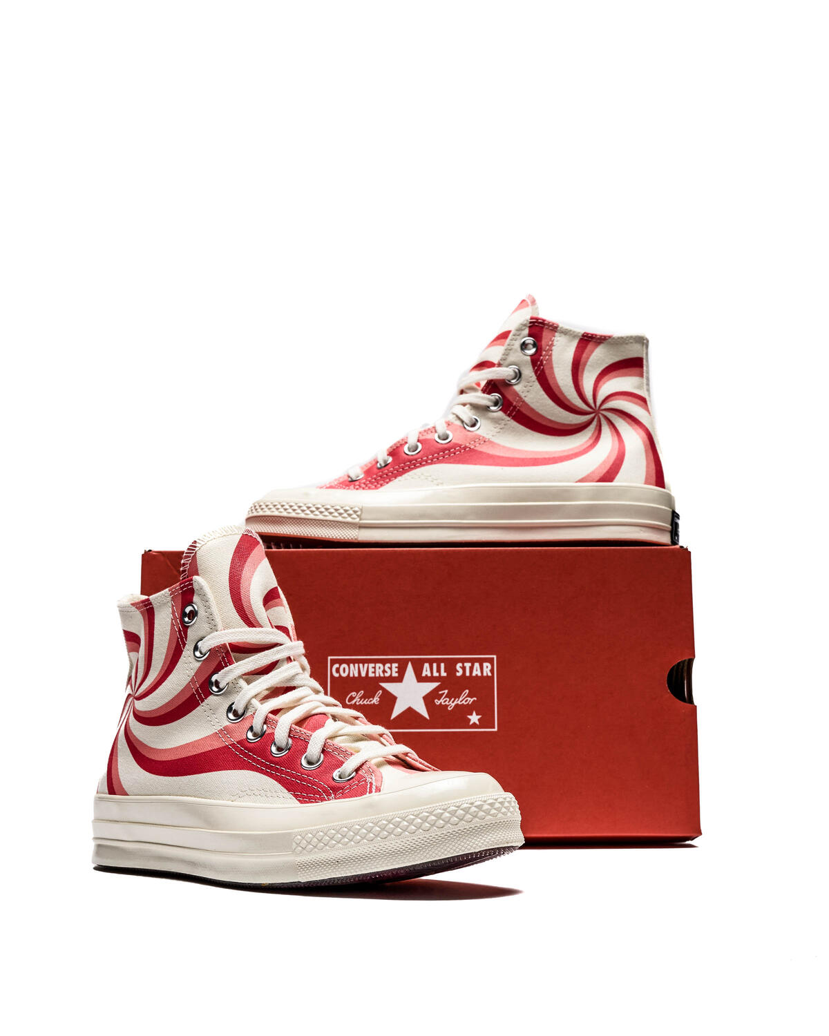 Converse Chuck Taylor All Star Hi Carmine Pink / Sunrise / Fuschia (Women's) - Image 6