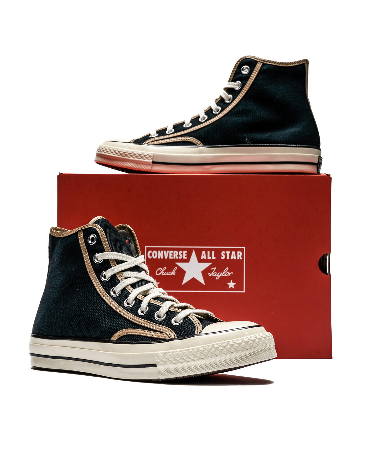 Converse Chuck 70 Hi Black / Nomad Khaki - Image 6