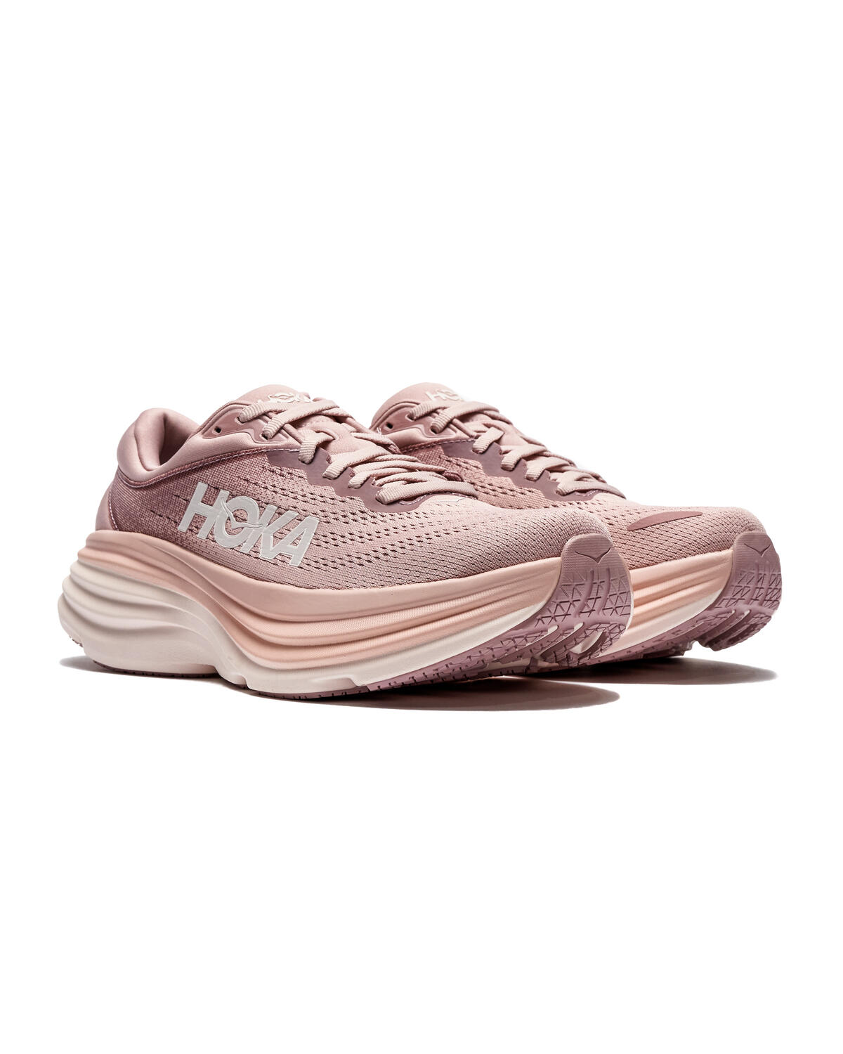 Women's Hoka Bondi 9 'Lilac Cream / Tangerine Glow' - Image 8