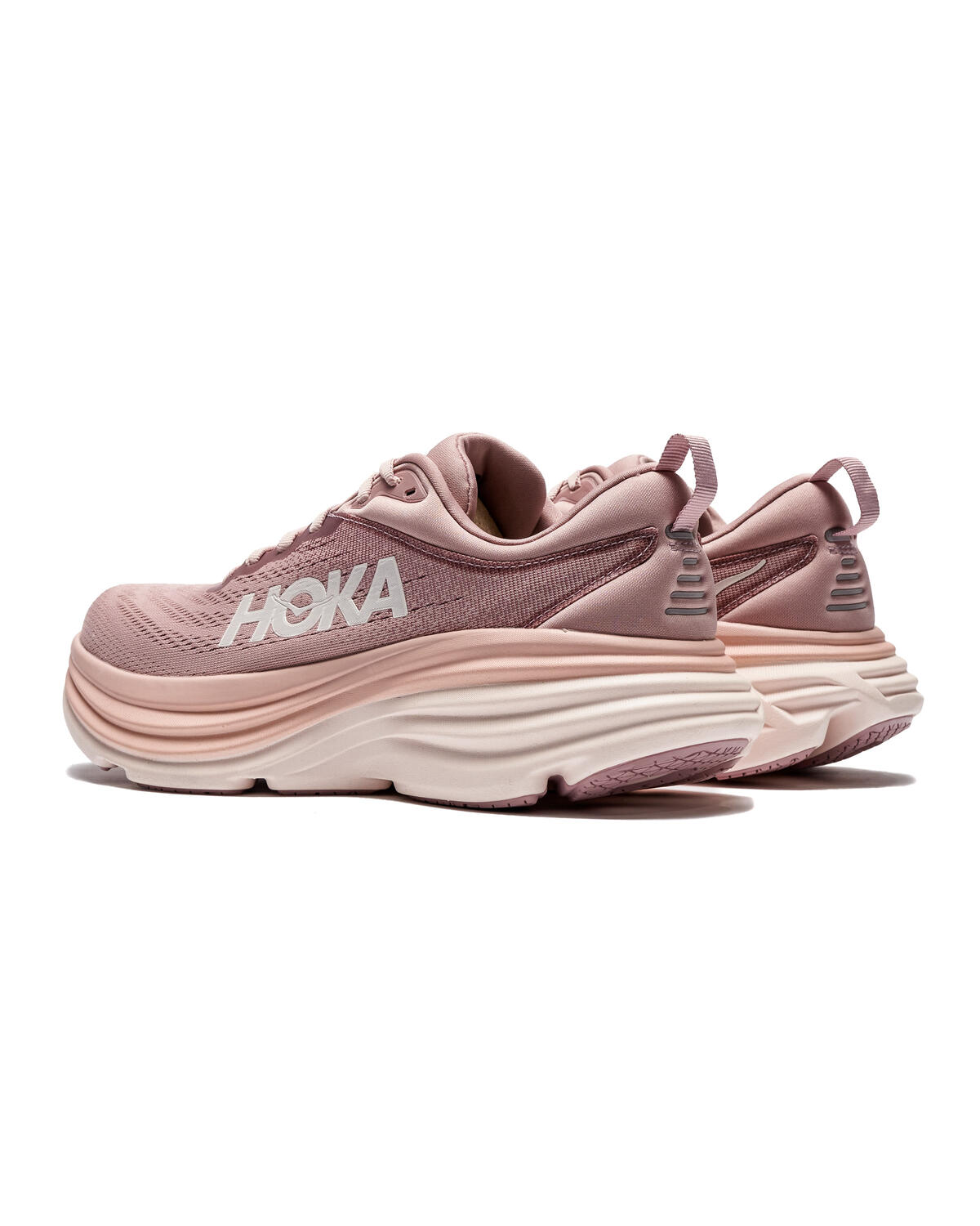 Women's Hoka Bondi 9 'Lilac Cream / Tangerine Glow' - Image 9