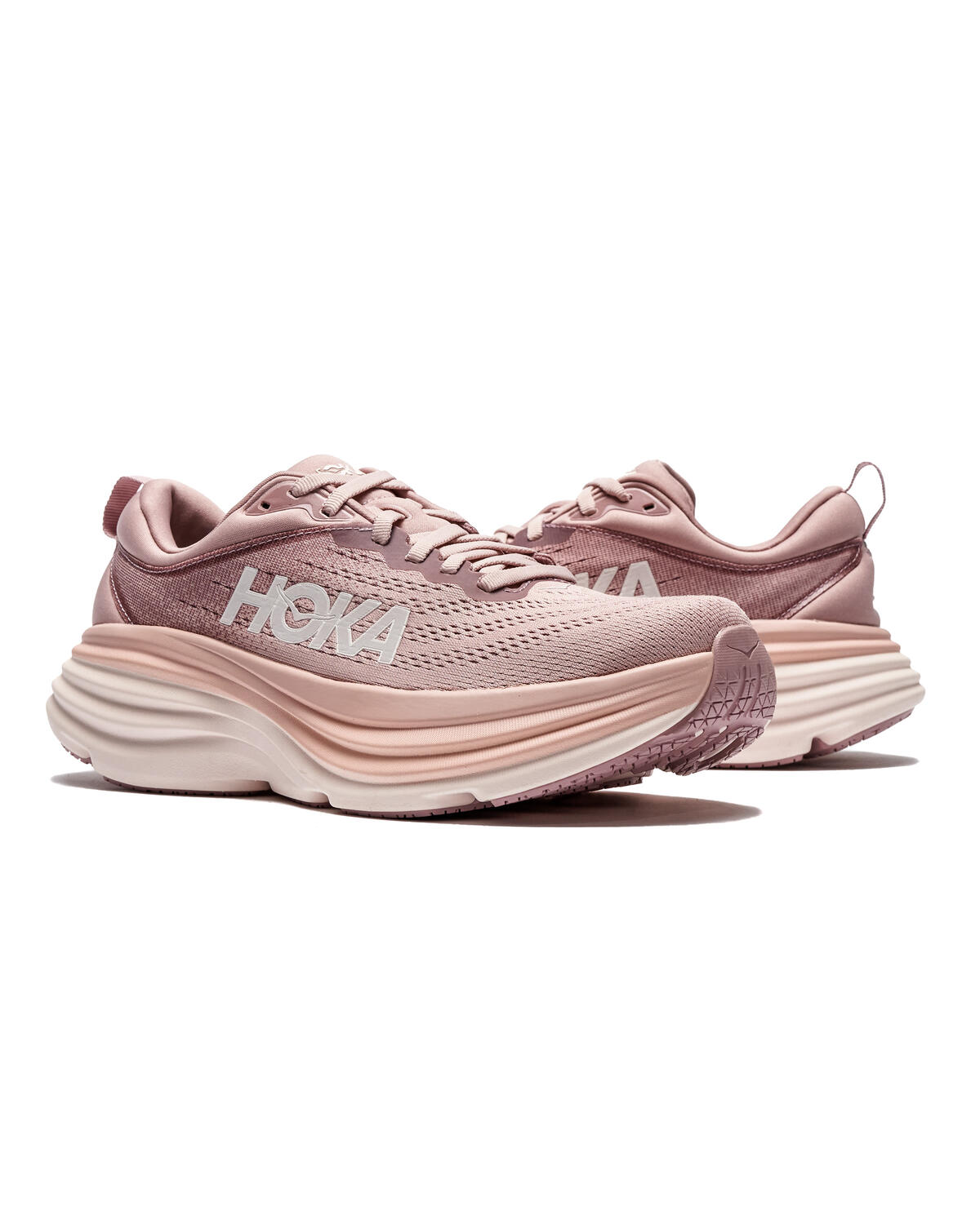 Women's Hoka Bondi 9 'Lilac Cream / Tangerine Glow' - Image 10