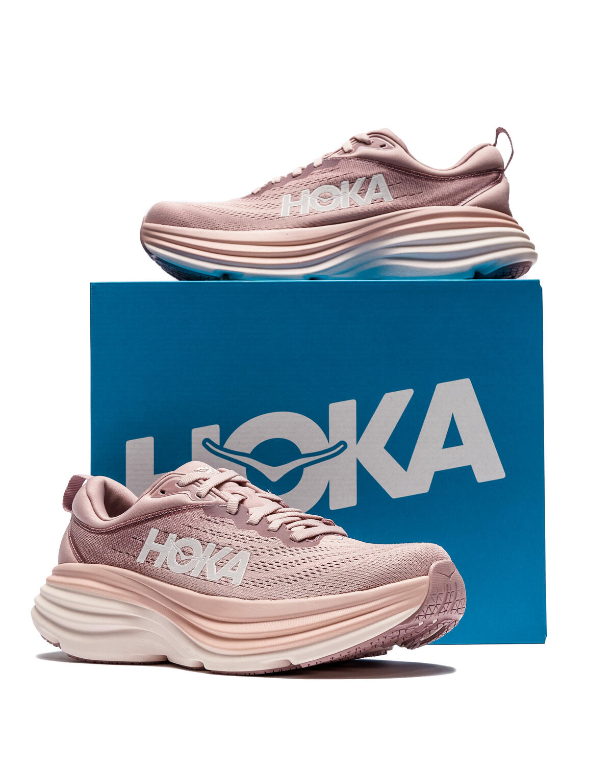 Women's Hoka Bondi 9 'Lilac Cream / Tangerine Glow' - Image 11