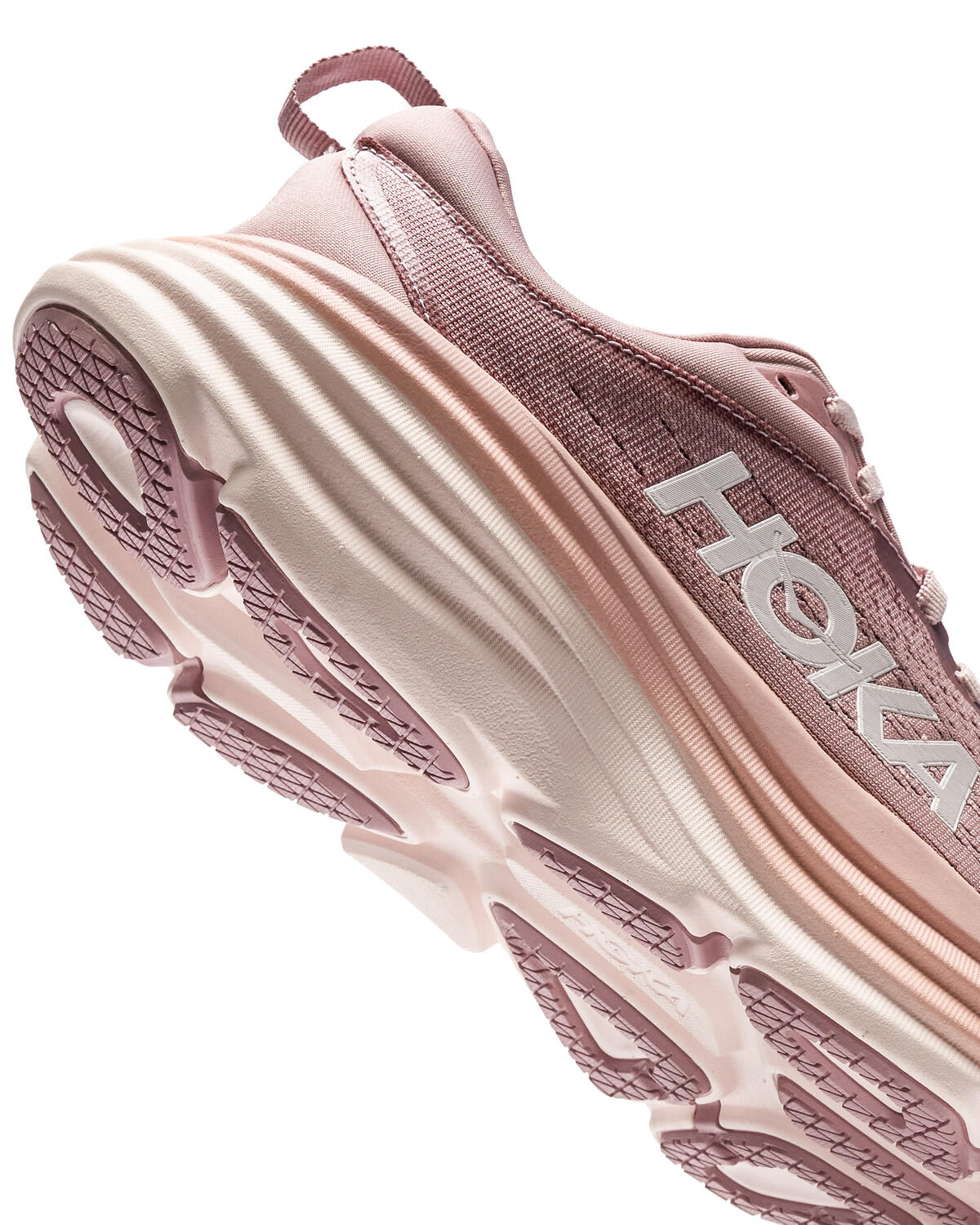 Women's Hoka Bondi 9 'Lilac Cream / Tangerine Glow' - Image 12
