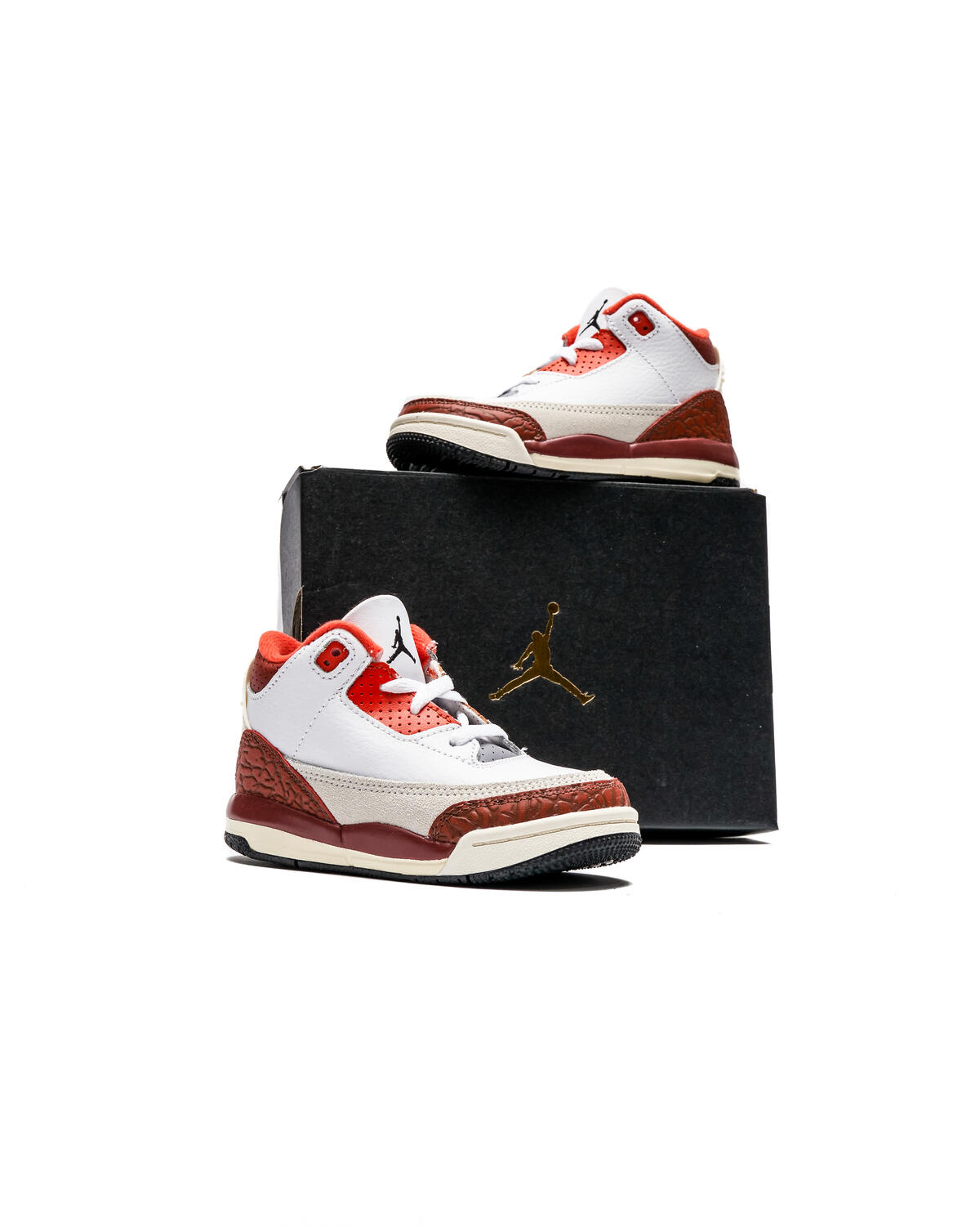 Jordan - Boy - PS Air Jordan Retro 3 SE - White/Black/Mars Stone - Image 11