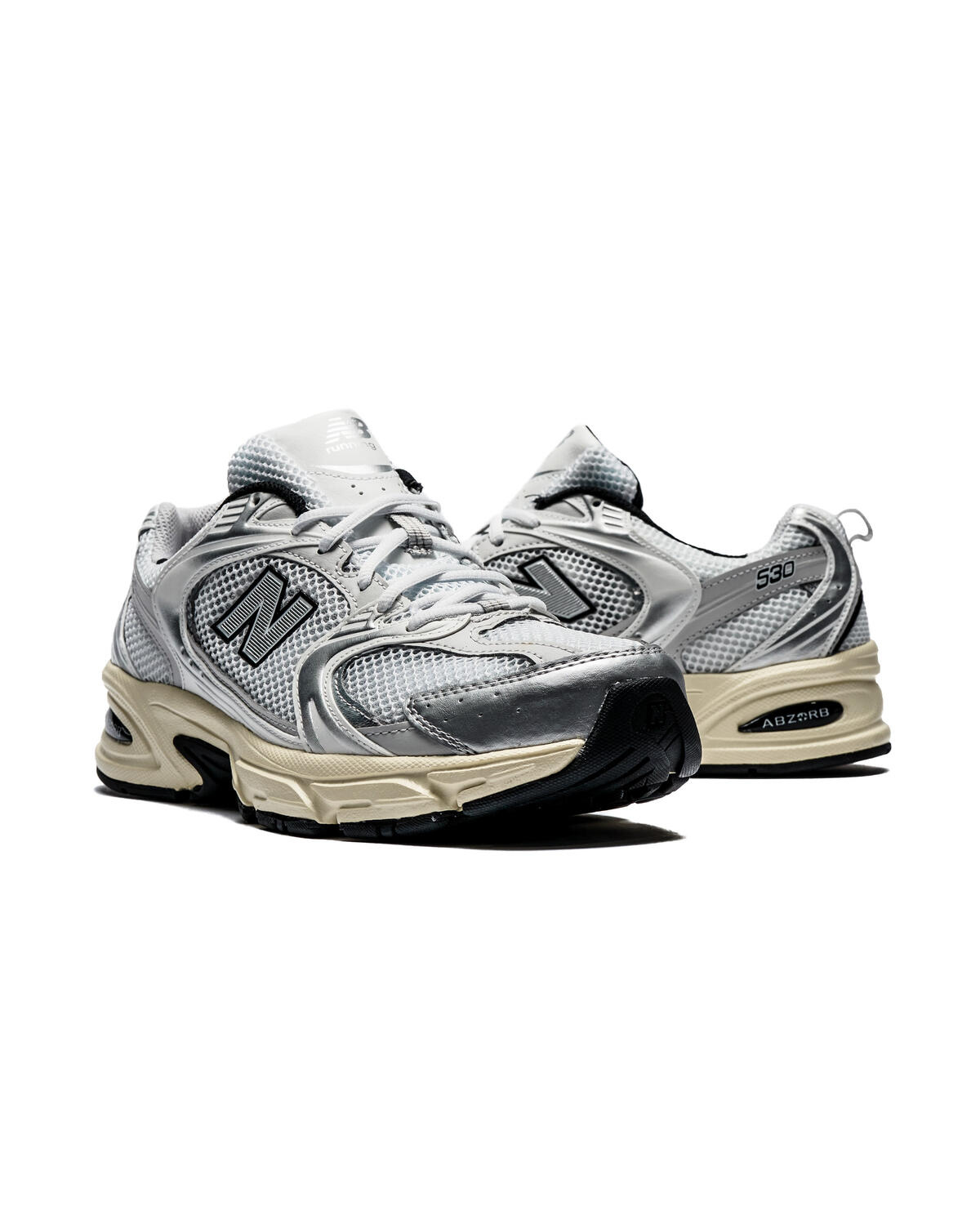 New Balance MR530 Weiß / Silber - Image 9