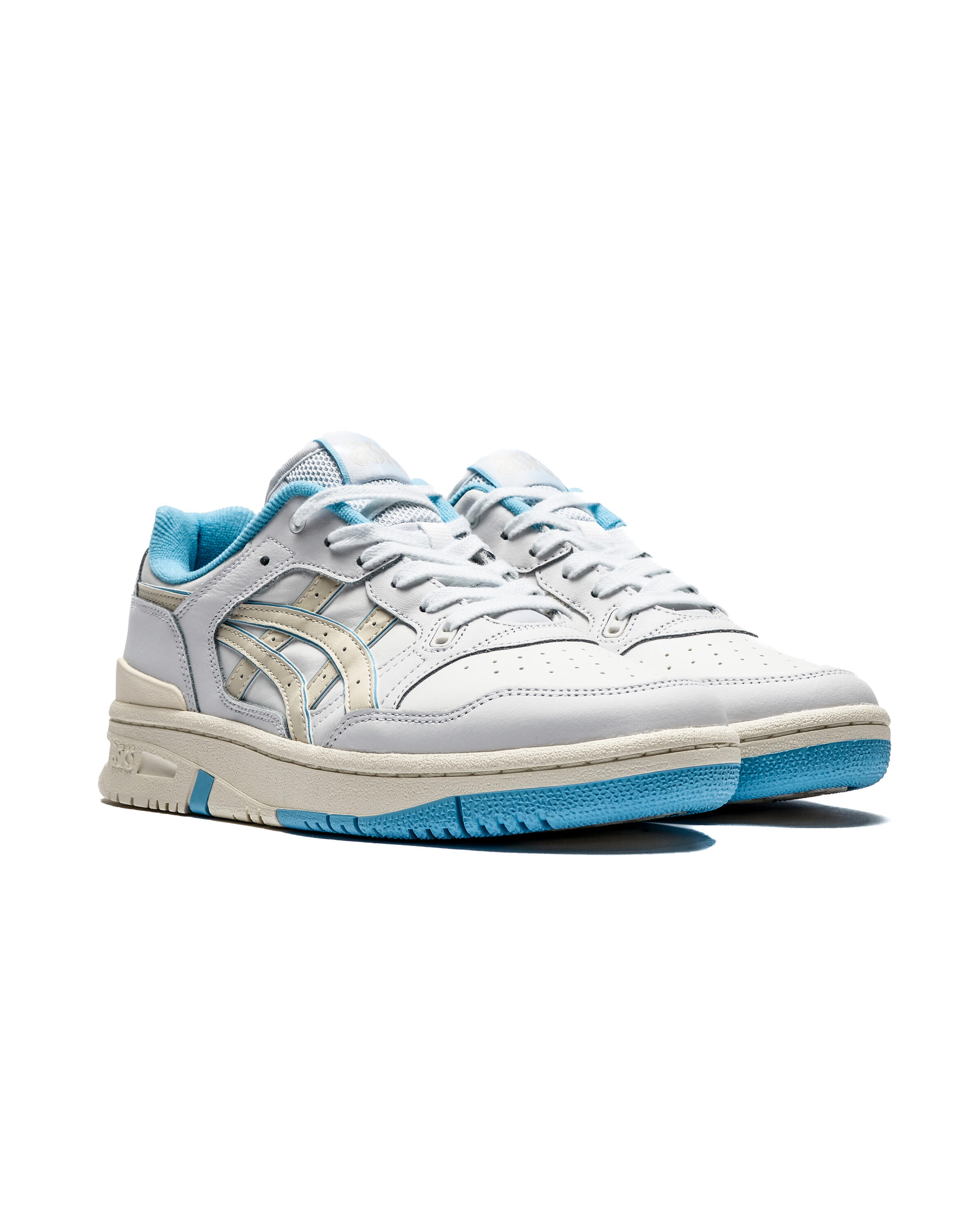 ASICS EX89 White Cream Light Blue DS Brand New US Size 7 1201A476-110 Asics ASICS EX89 White Cream Light Blue DS US Size 7  main image 2