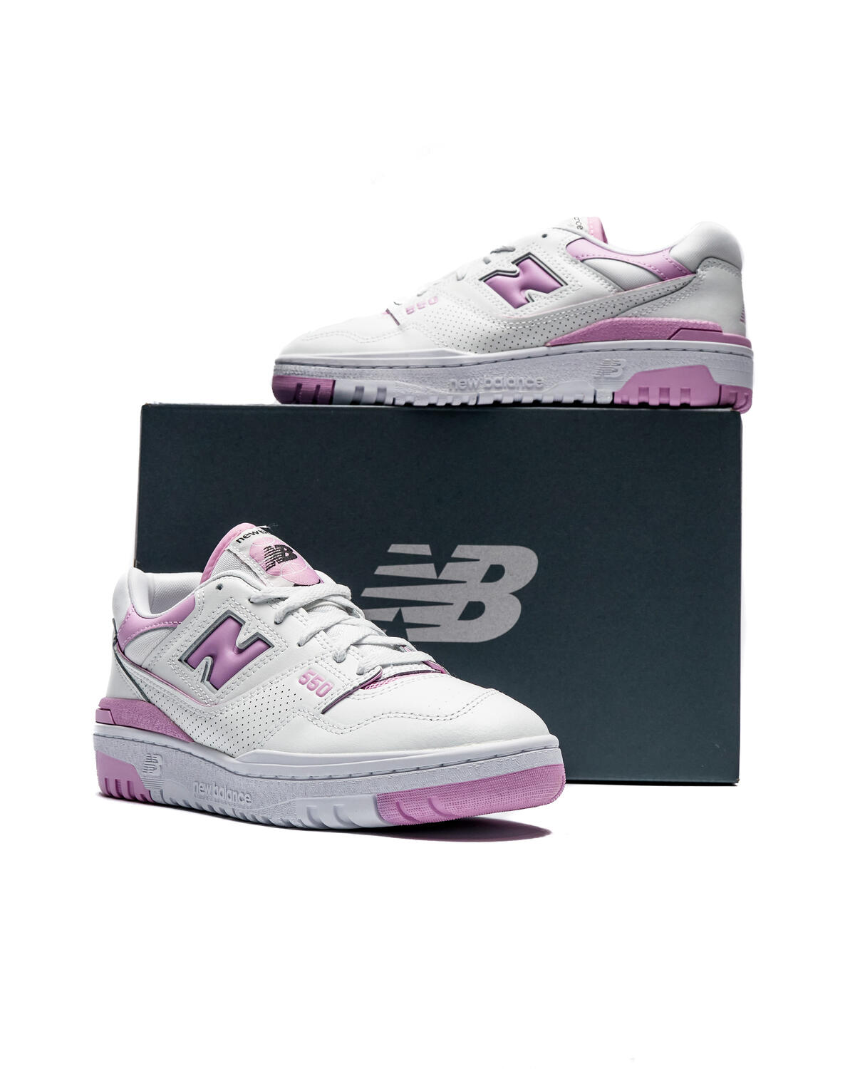 New Balance 550 White Twilight Haze (Women's) - Image 6