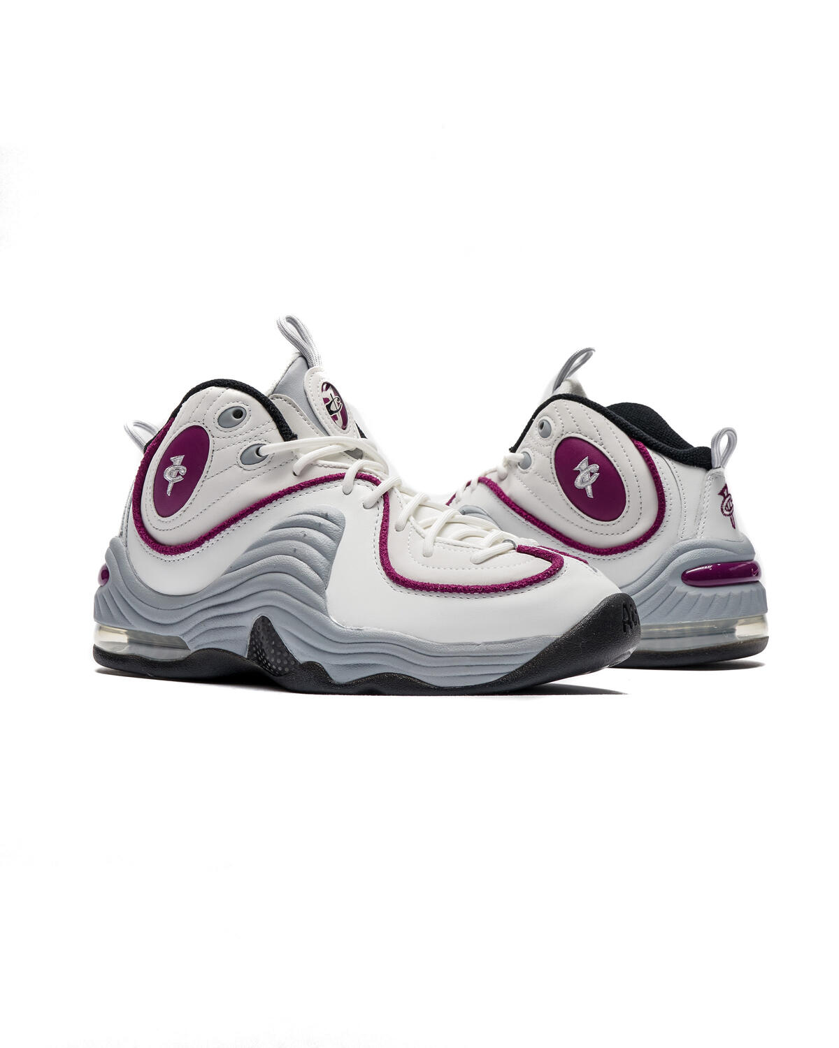 Nike Air Penny 2 'Summit White / Rosewood - Wolf Grey - Black' (Women's) - Image 16