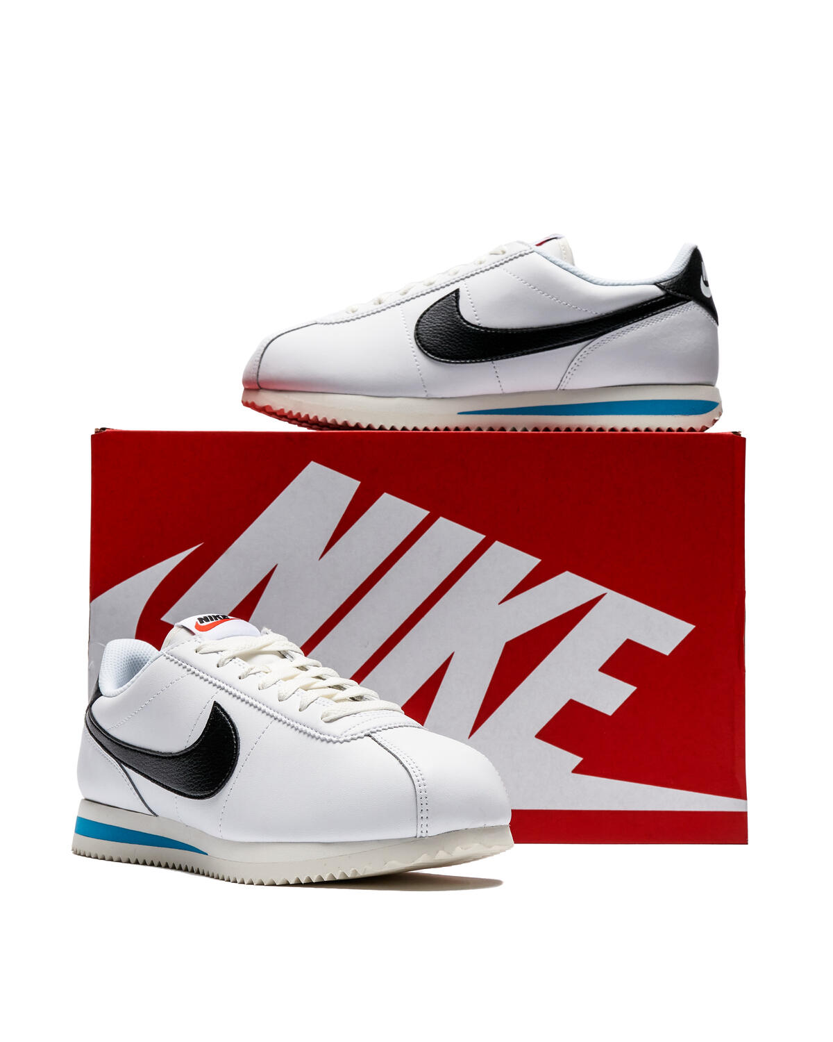 Nike Cortez 'White Black Light Photo Blue' (Women's) - Image 30