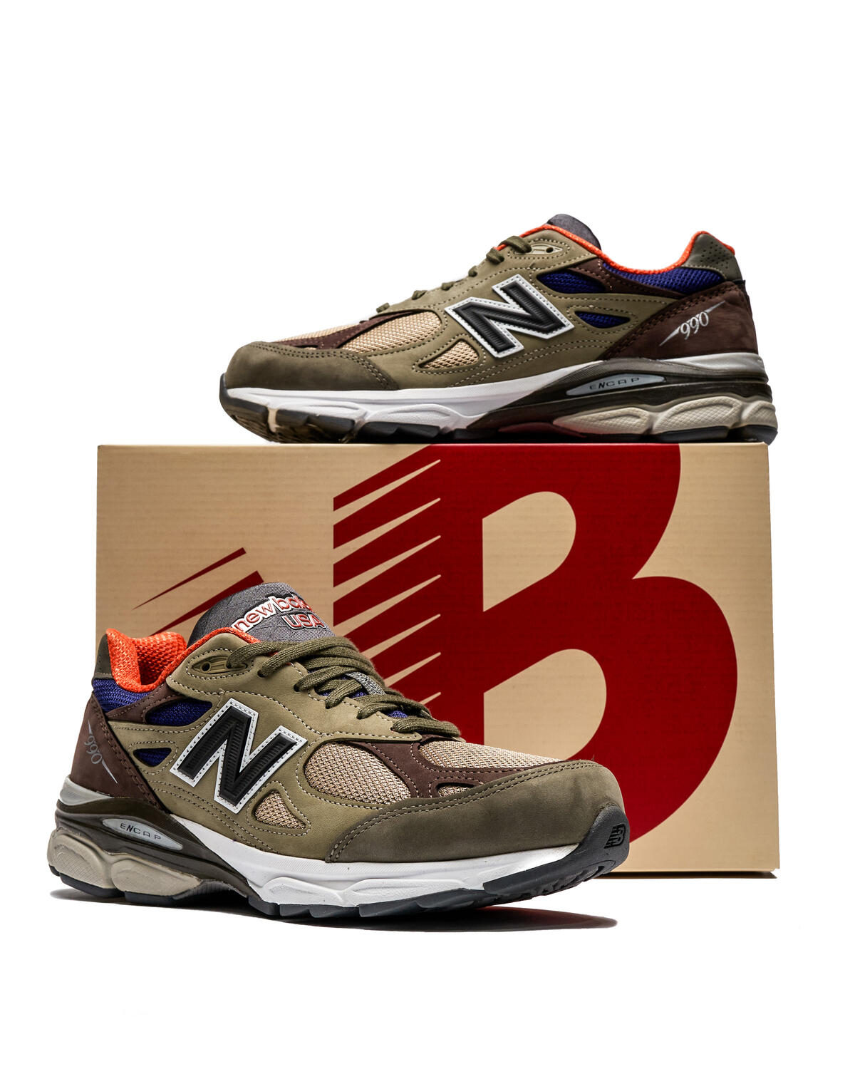 M990BT3 Made in USA - Brown/Tan - Image 6