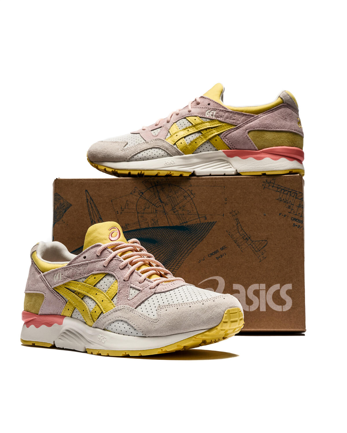 Asics x Mita SportStyle Gel-Lyte V "Spring In Japan" Cream/Banana Cream - Image 12