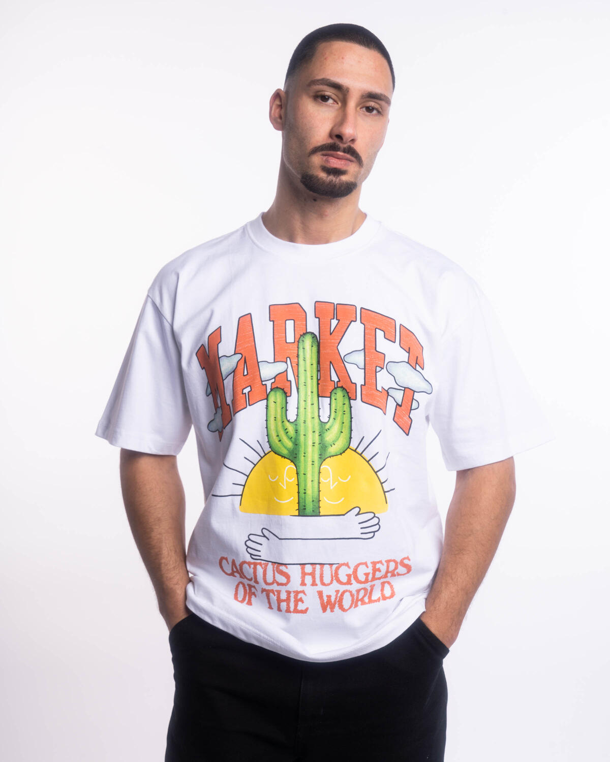 Market Cactus Lovers T-Shirt - Image 3