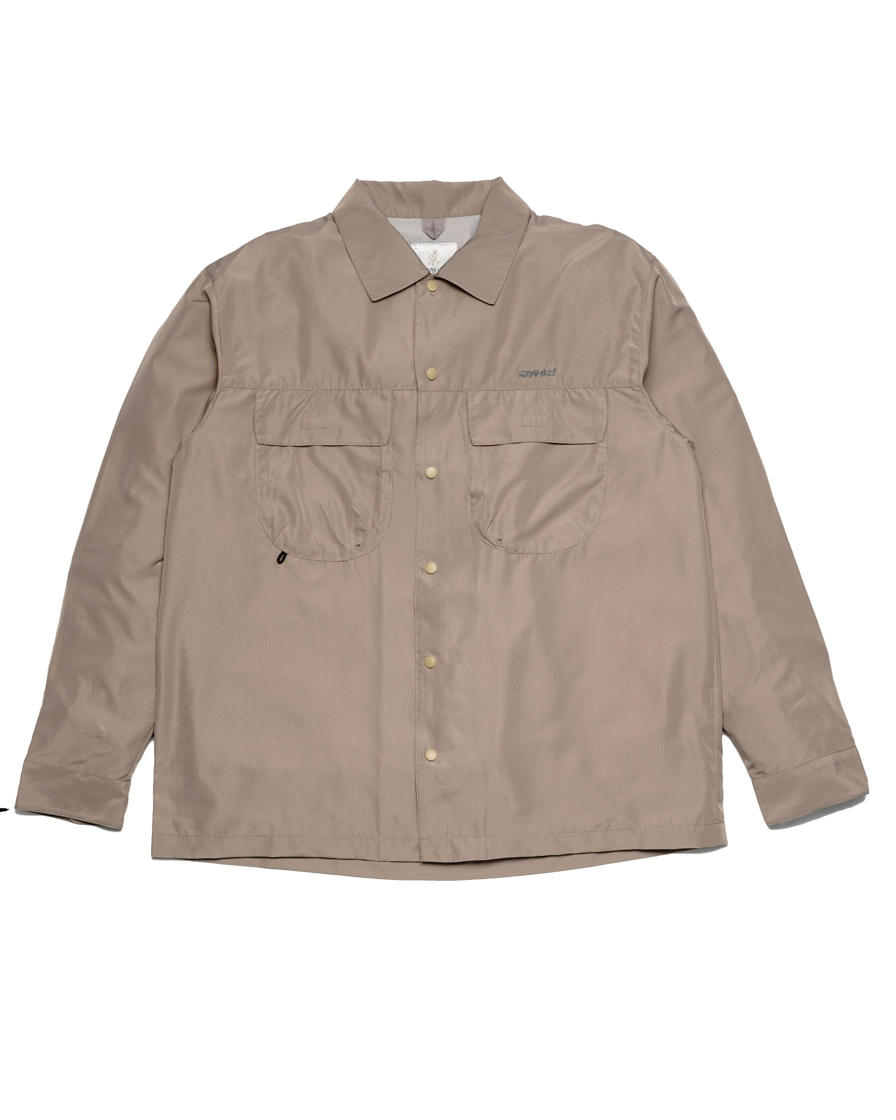 Gramicci LIGHT RIPSTOP UTILITY SHIRT | G3SM-J024-TAU | AFEW STORE