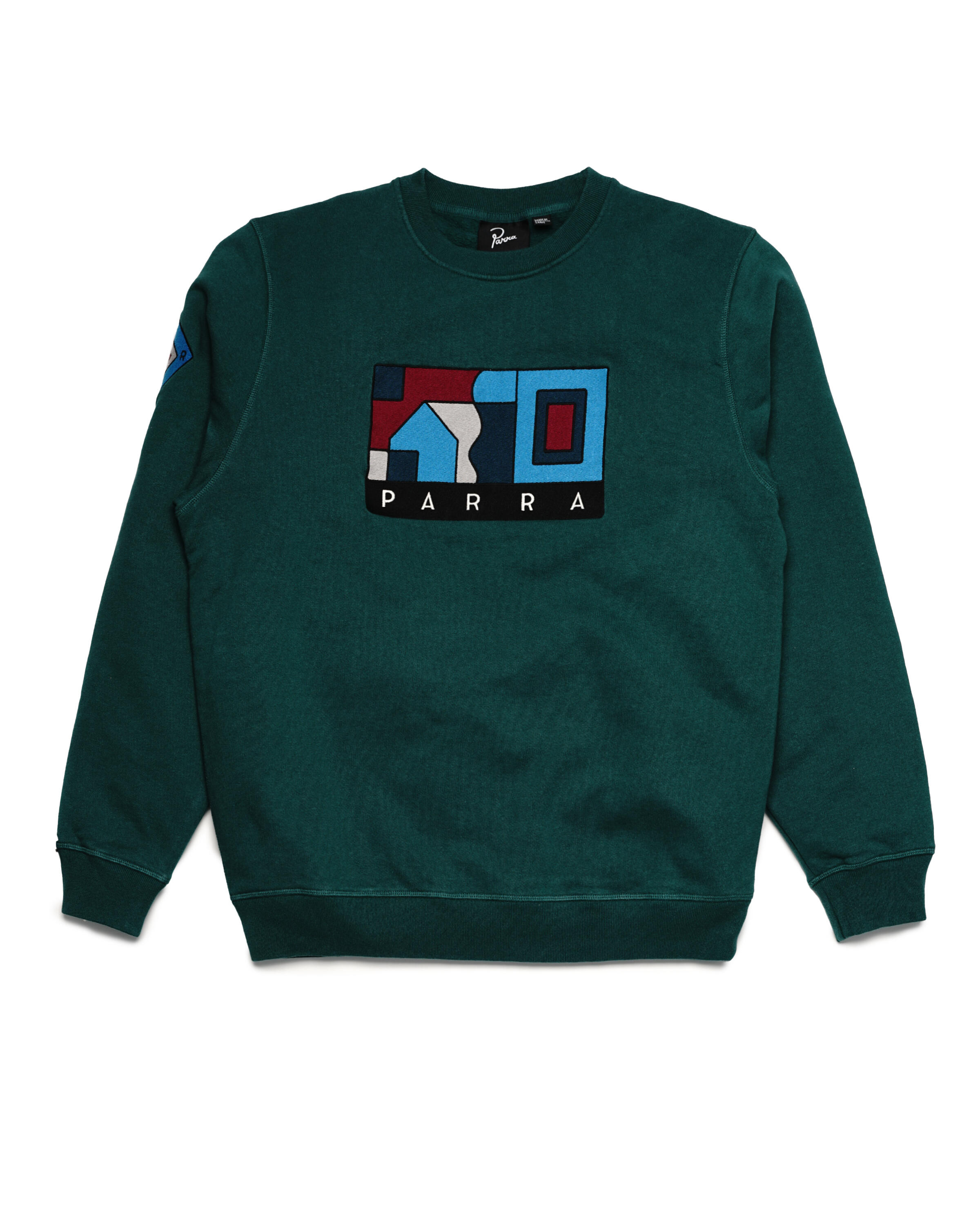 by Parra blockhaus crew neck sweatshirt