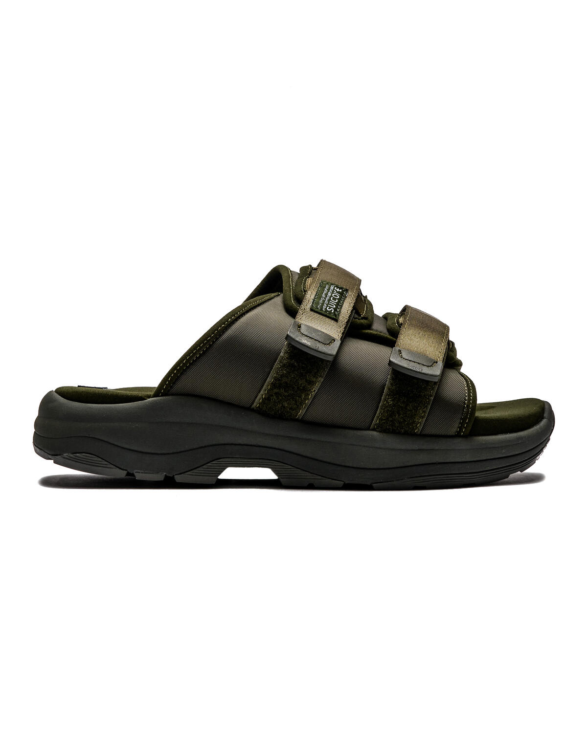 Suicoke Moto-Cab in Olive, Size UK 7 | End Clothing