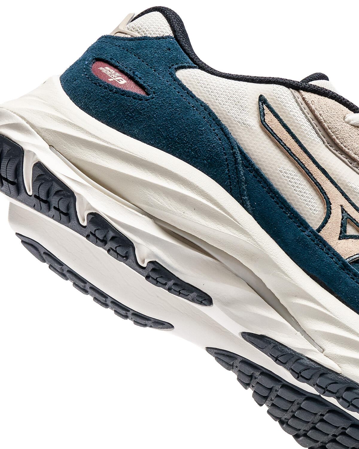 Mizuno Wave Rider Beta White / Beige / Blue - Image 16