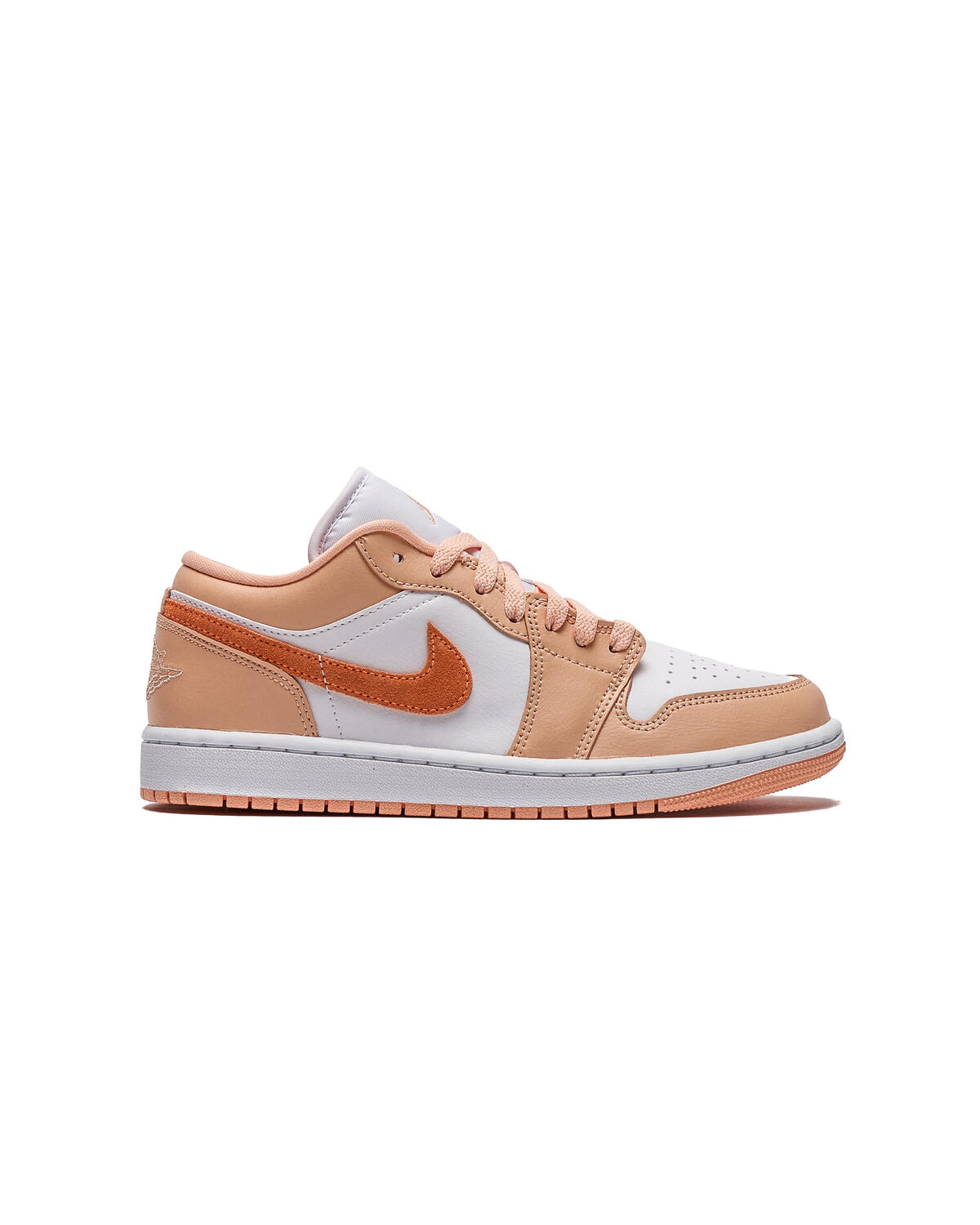 Nike WMNS Air Jordan 1 Low - Sunset Haze / Bright Citrus / White - Image 19