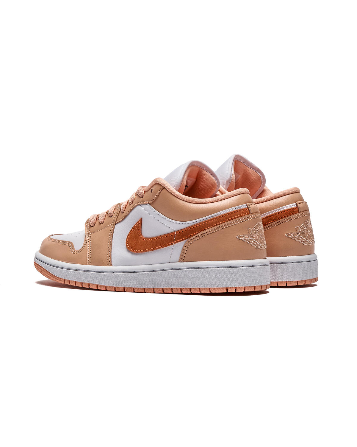 Nike WMNS Air Jordan 1 Low - Sunset Haze / Bright Citrus / White - Image 21