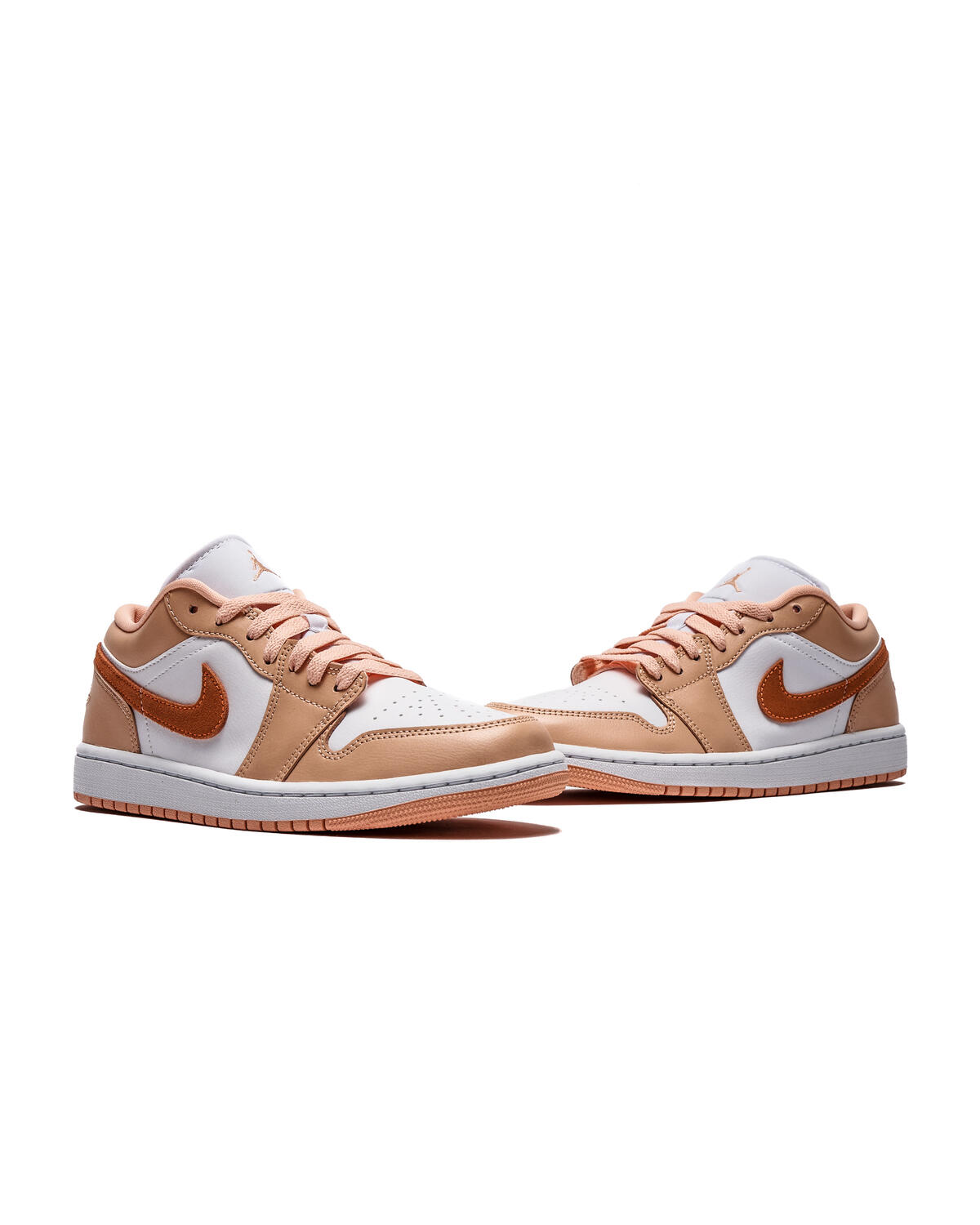 Nike WMNS Air Jordan 1 Low - Sunset Haze / Bright Citrus / White - Image 22