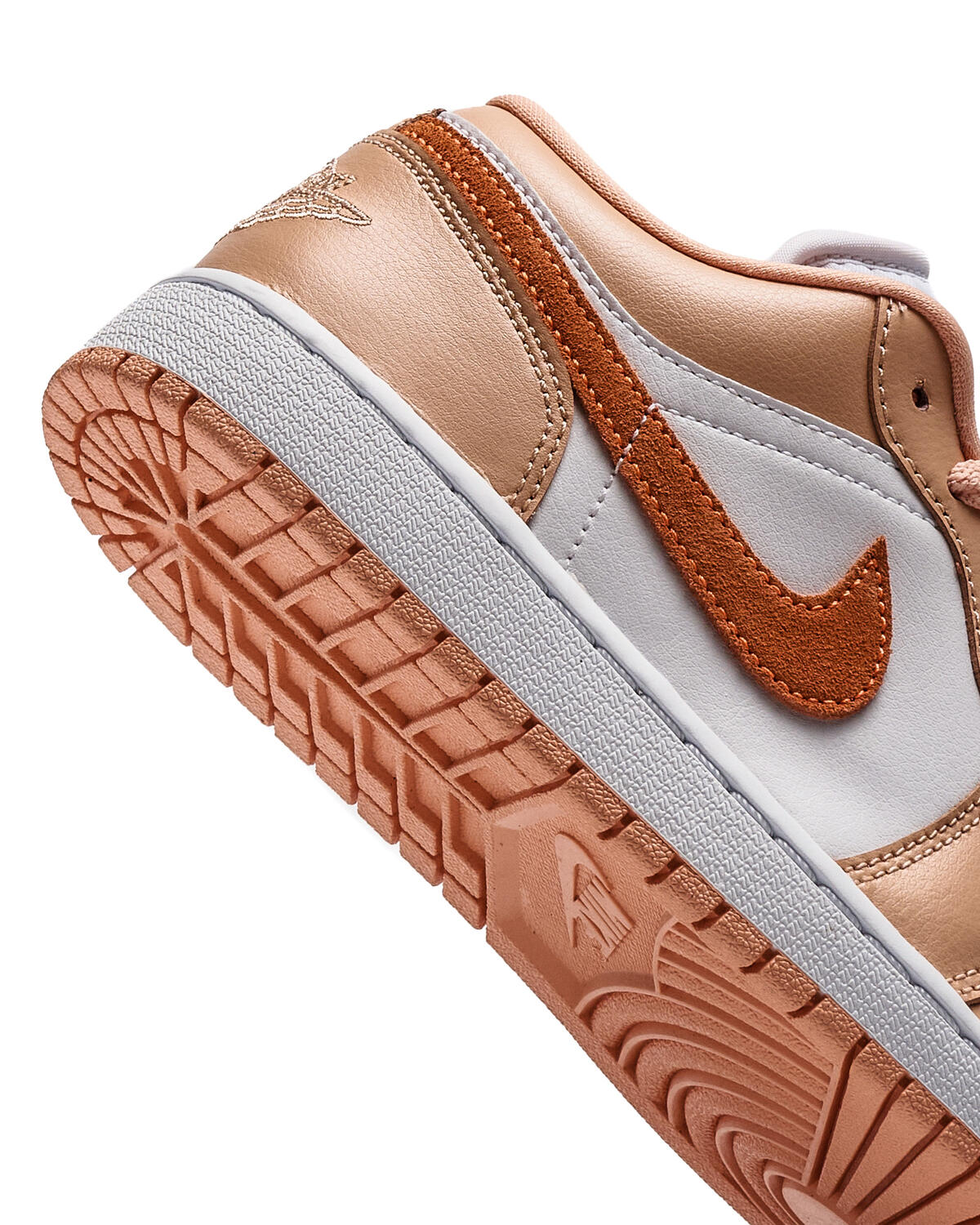 Nike WMNS Air Jordan 1 Low - Sunset Haze / Bright Citrus / White - Image 24